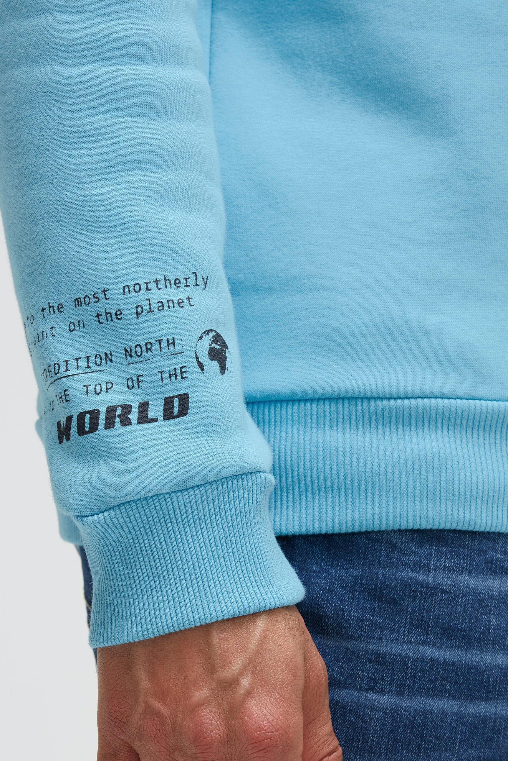CAMP DAVID Sweater, mit weicher Innenseite