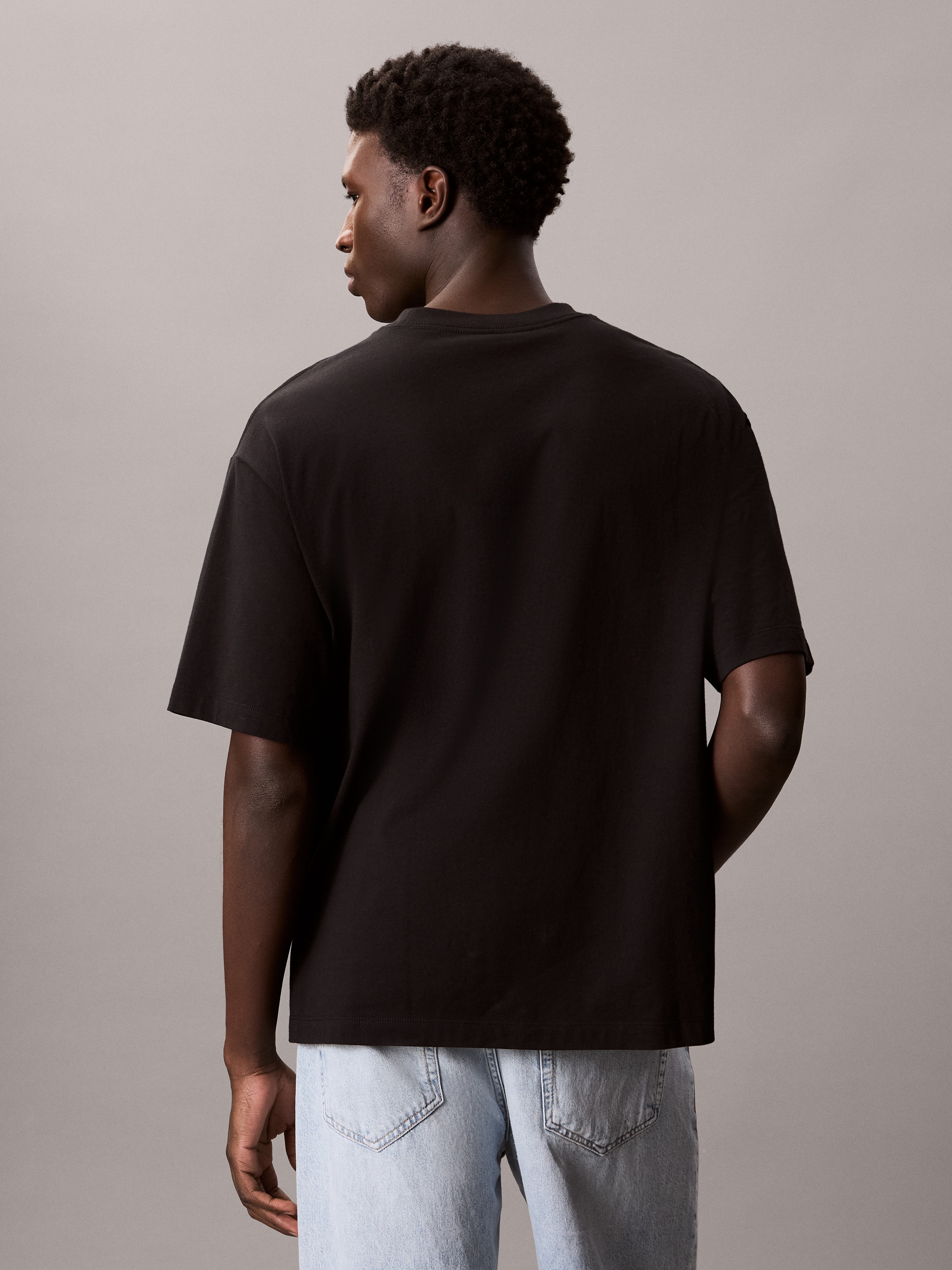 Calvin Klein Jeans T-Shirt »A- SS REL SEASONAL MONOLOGO TEE«, Mit Rundhalsausschnitt