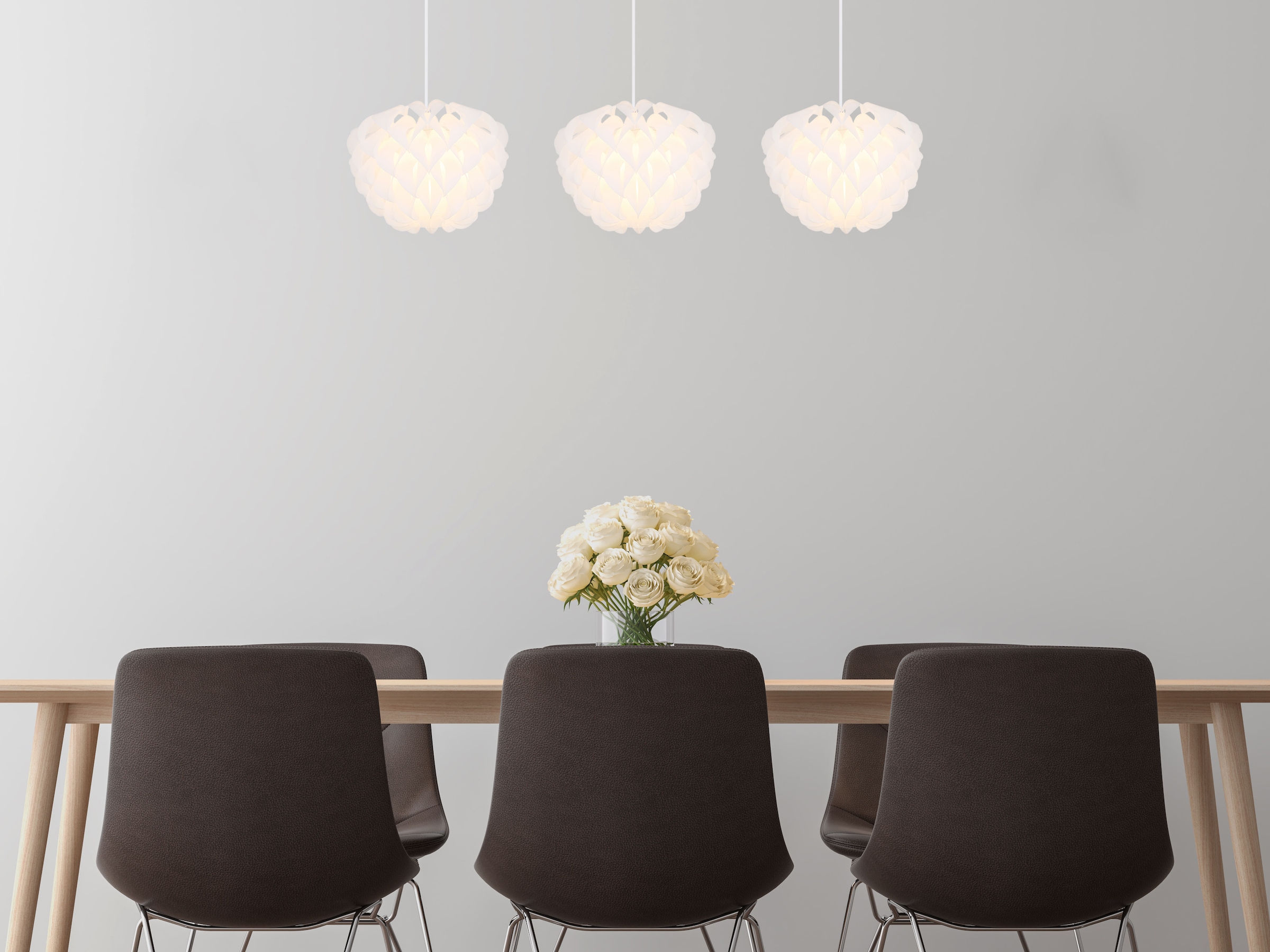 GLOBO LIGHTING Hängeleuchte »IRENE«, Leuchtmittel E14 | ohne Leuchtmittel, Hängelampe/Pendelleuchte/Esszimmer/Wohnzimmer/Esstisch