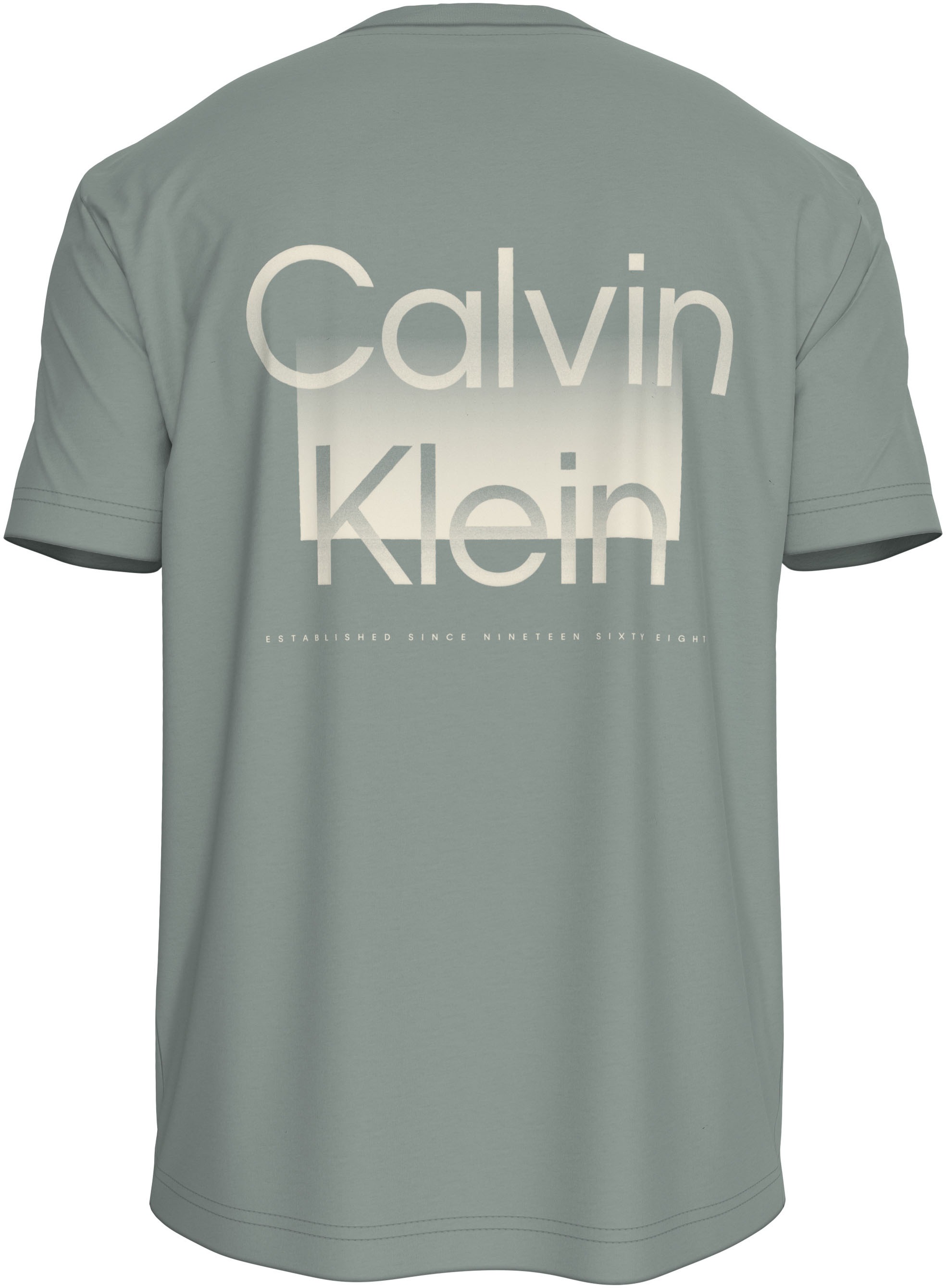 Calvin Klein Big&Tall T-Shirt »BT_ENLARGED BACK LOGO T-SHIRT«, in großen Größen mit Markenlabel