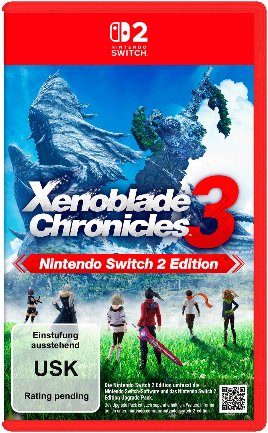 NINTENDO SWITCH 2 Spielesoftware "Xenoblade Chronicles 3", ohne farbbezeichnung, Nintendo Switch 2, Spielesoftware