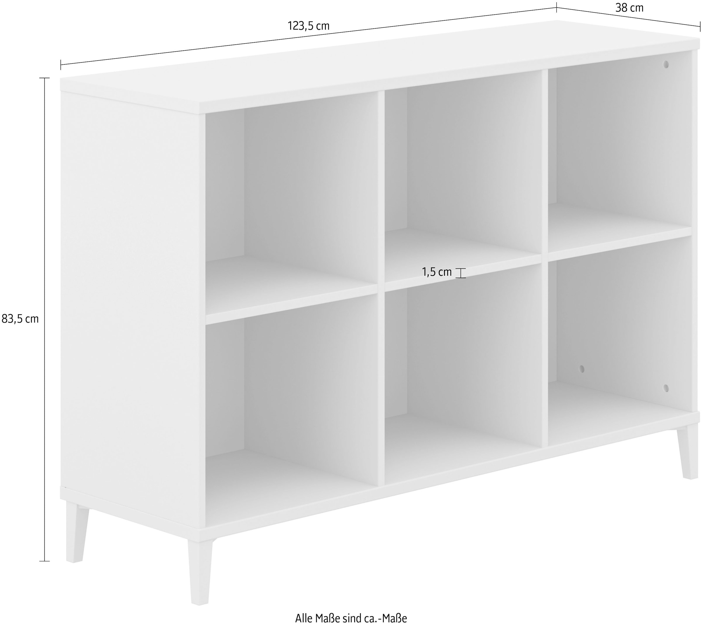 YUNY by PAIDI Sideboard »SISTER LOU, yuny by PAIDI«, großzügiger Stauraum
