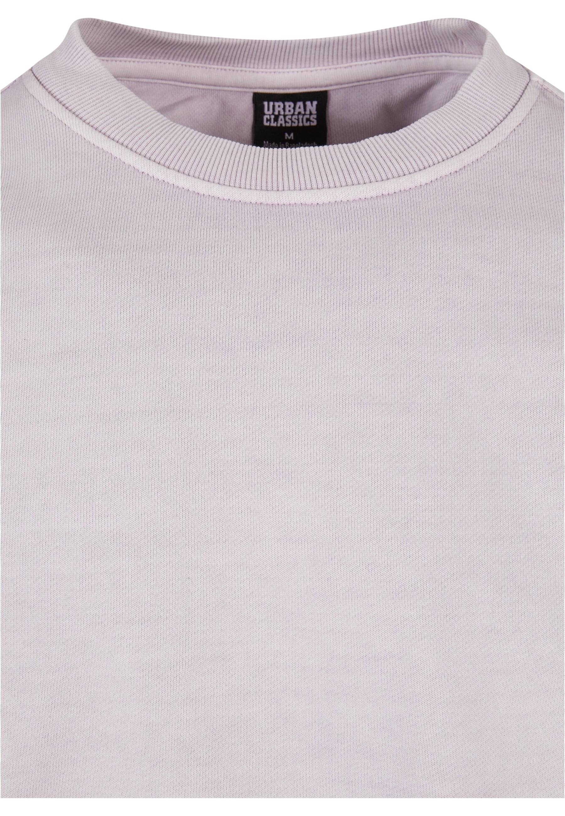 URBAN CLASSICS Rundhalspullover »Urban Classics Herren Heavy Terry Garment Dye Crew«, (1 tlg.)