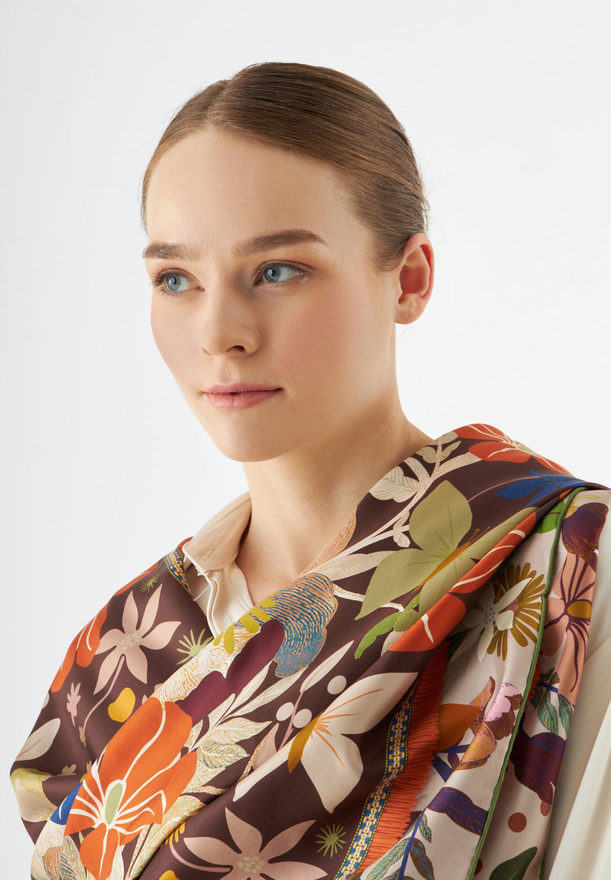 Codello Modetuch »Codello Tuch« mit Blumenmuster