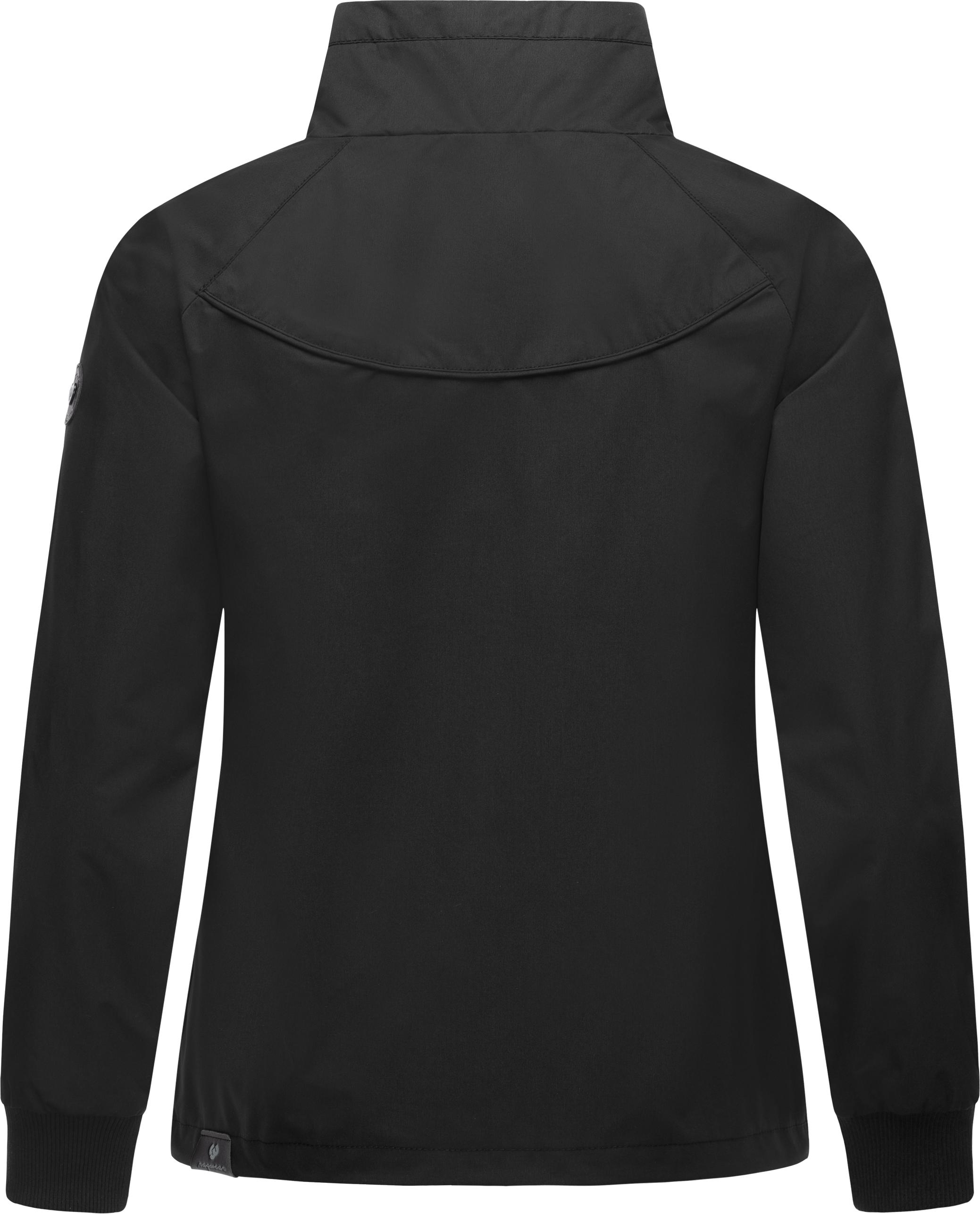 Thumbnail - Ragwear Outdoorjacke "Apola", ohne Kapuze, Wasserdichte Damen Übergangsjacke mit hohem Kragen