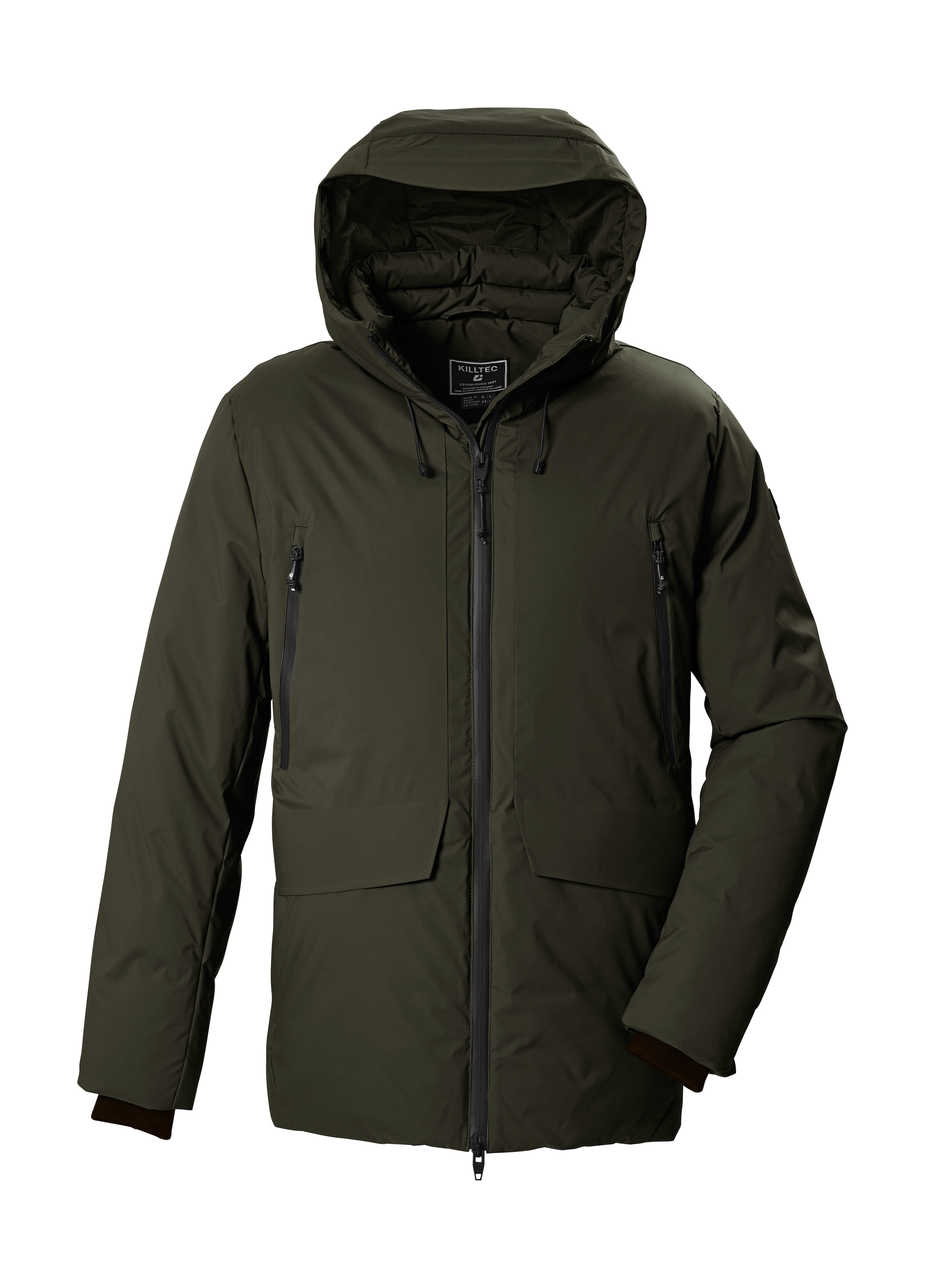 Killtec Steppjacke "KOW 21 MN QLTD JCKT" Winddichte, wasserabweisende Winterjacke mit Teflon EcoElite™