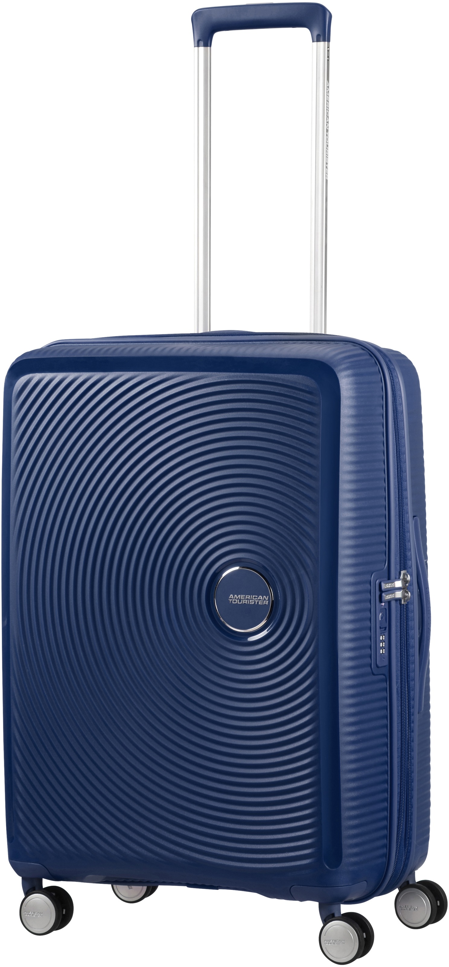 American Tourister® Hartschalen-Trolley »SOUNDBOX 67«, 4 St. Rollen, Koffer mittel groß Reisegepäck Volumenerweiterung TSA-Zahlenschloss