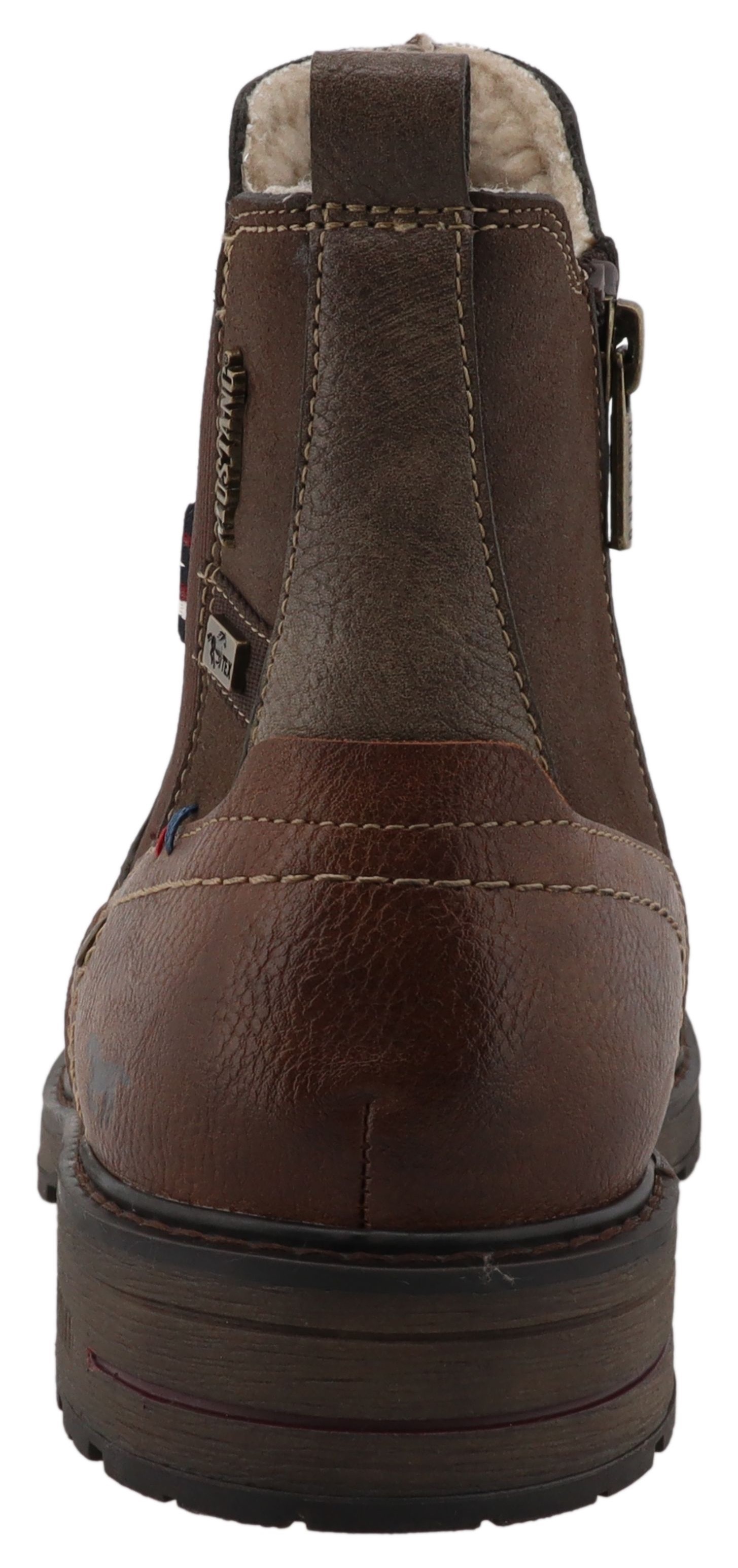Mustang Shoes Chelseaboots "Marian" Stiefelette, Boots mit Warmfutter günstig online kaufen
