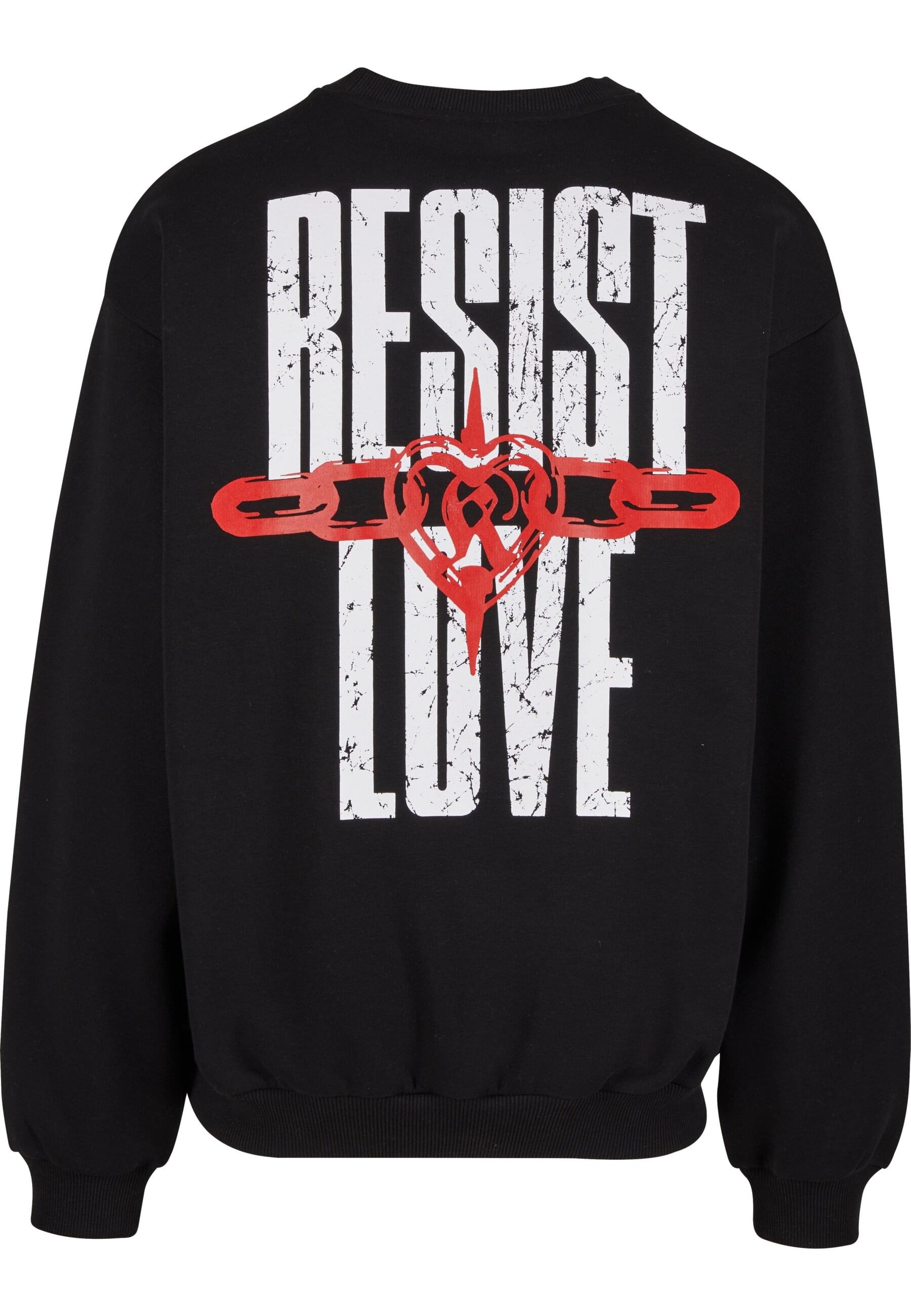 Karl Kani Rundhalspullover »Karl Kani Woven Signature Resist Love Crew«, (1 tlg.)