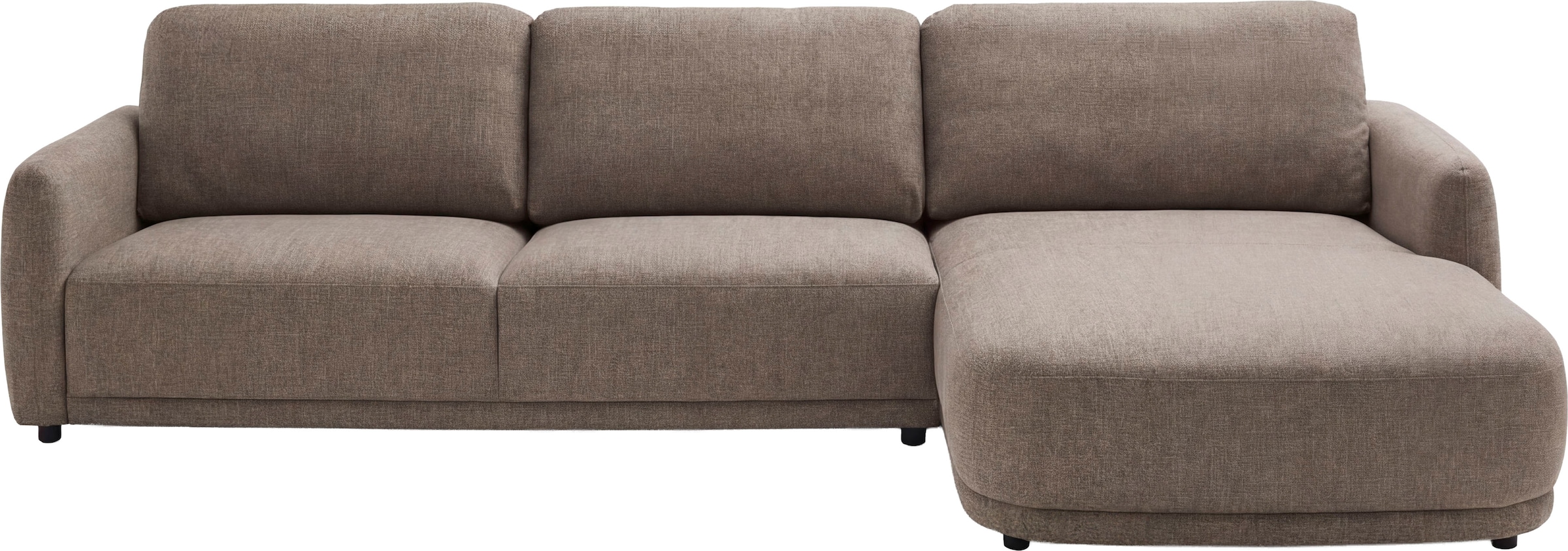 SCHÖNER WOHNEN-Kollektion Ecksofa »Wonder, Organische Eck-Lounge für dein Zuhause« Sanfte Kurven, Kammerkissen-Komfort & maximale Entspannung