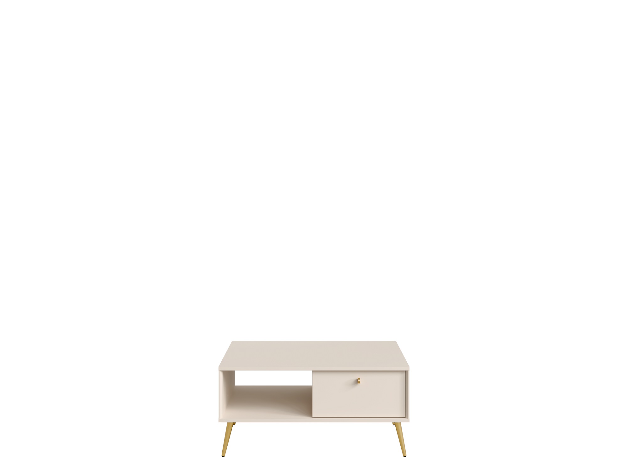Couchtisch HOME AFFAIRE "ROMELIS beige Kaffeetisch mit viel Stauraum, 87x66cm, modernes Design", beige, beige, B:87cm H:43,2cm T:66cm, Tische, Couchtisch, pflegeleichter Beistelltisch mit zusätzlichen Aufbewahrungsschränken 2