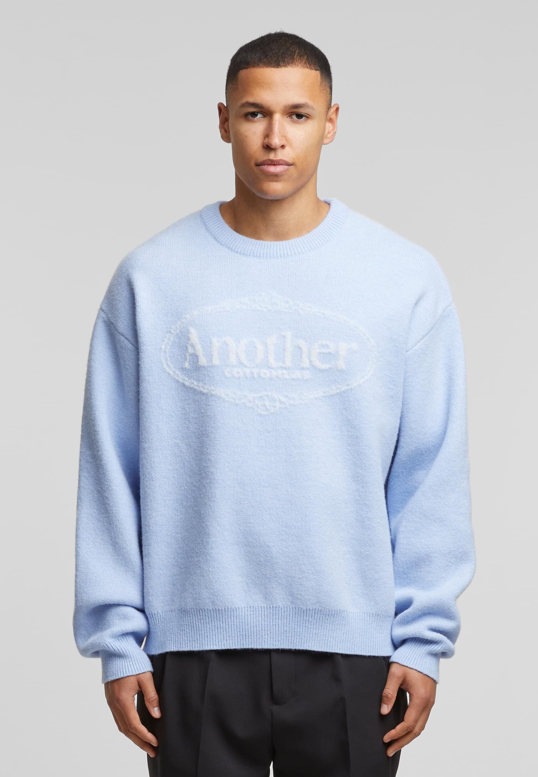 Another Cotton Lab Rundhalspullover »Another Cotton Lab Royal Chest Print Sweater«, (1 tlg.)