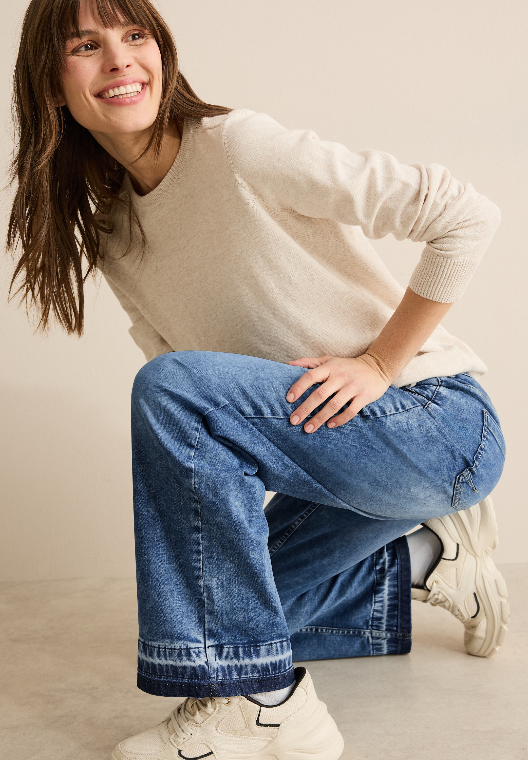 Cecil 5-Pocket-Jeans »Style Neele«, mit weit geschnittenen Beinen