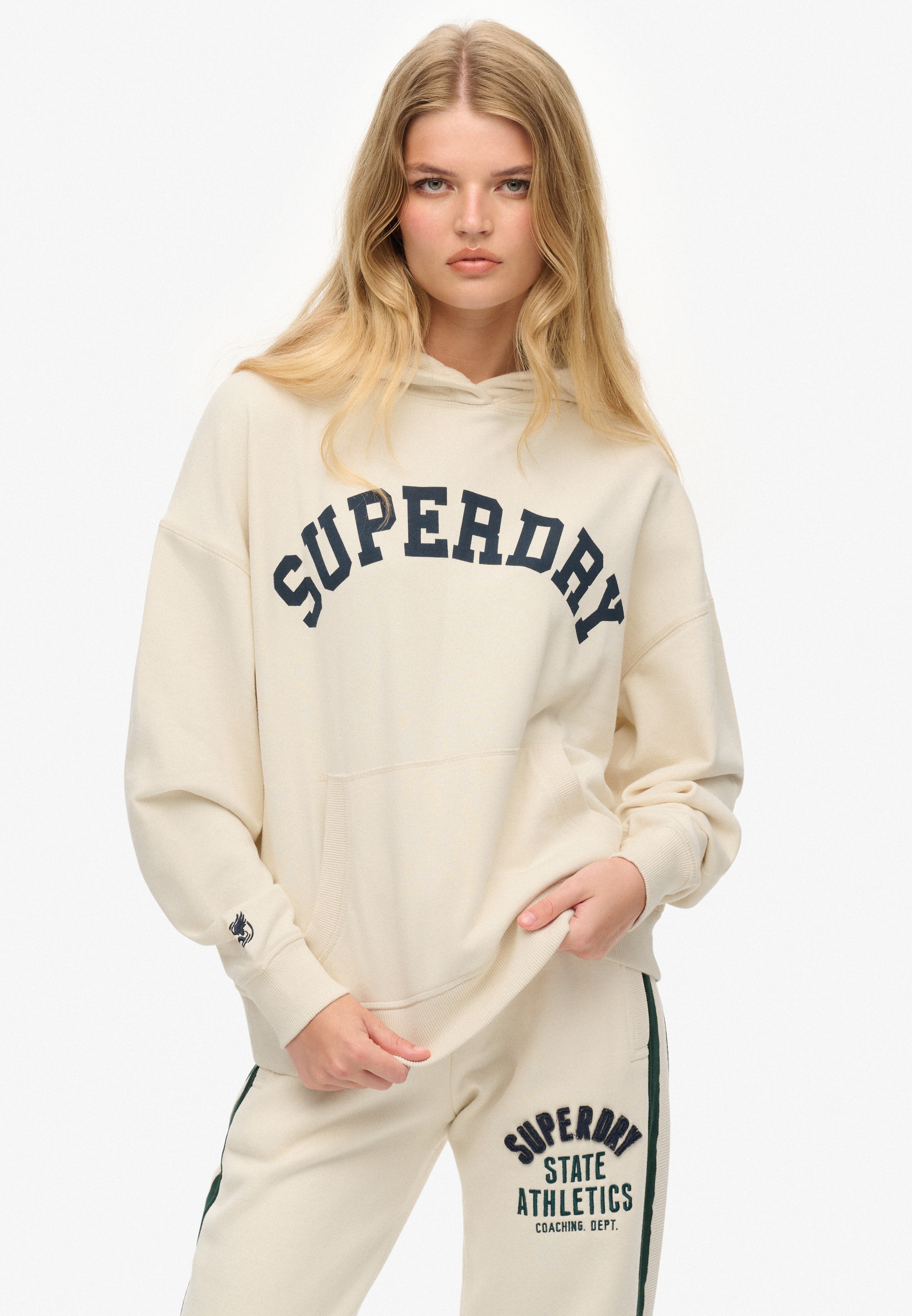 Superdry Kapuzensweatshirt "ATH ESS RELAXED HOOD" günstig online kaufen