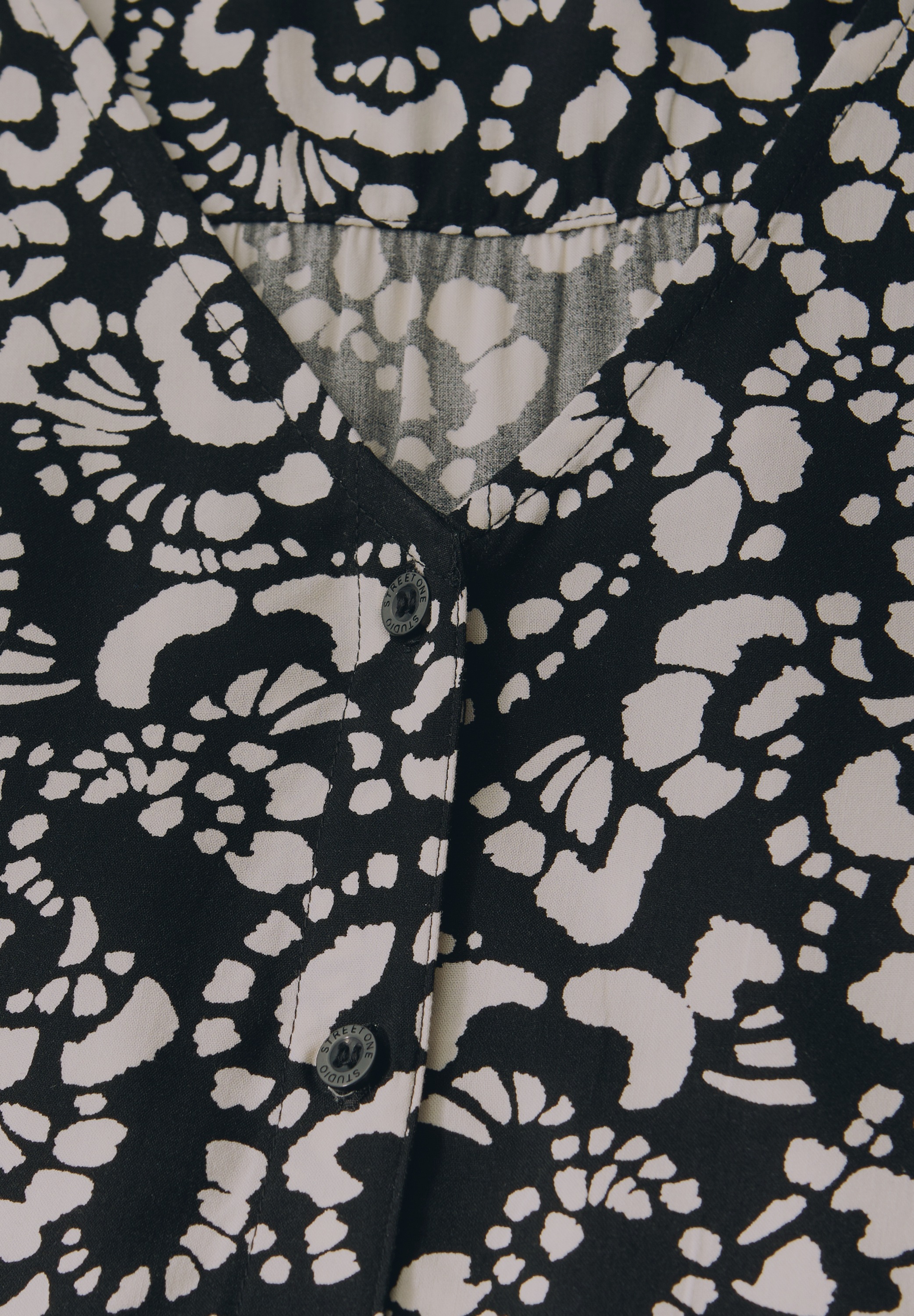 STREET ONE STUDIO Langarmbluse mit grafischem Muster