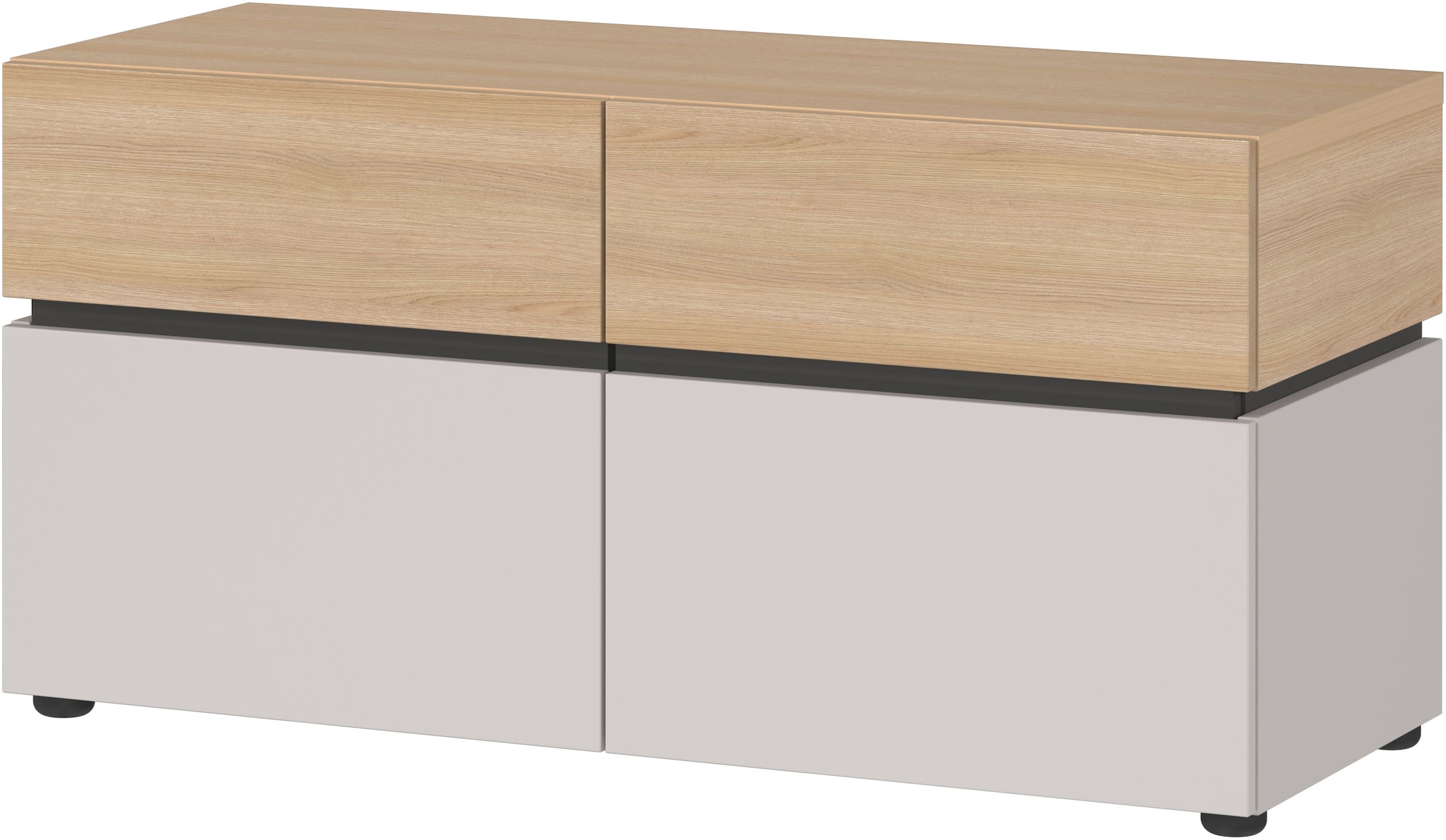 GERMANIA "Arluno" 1 Stk. tlg. 96 x 48 x 40 cm, Push-to-open, Made in Germany
