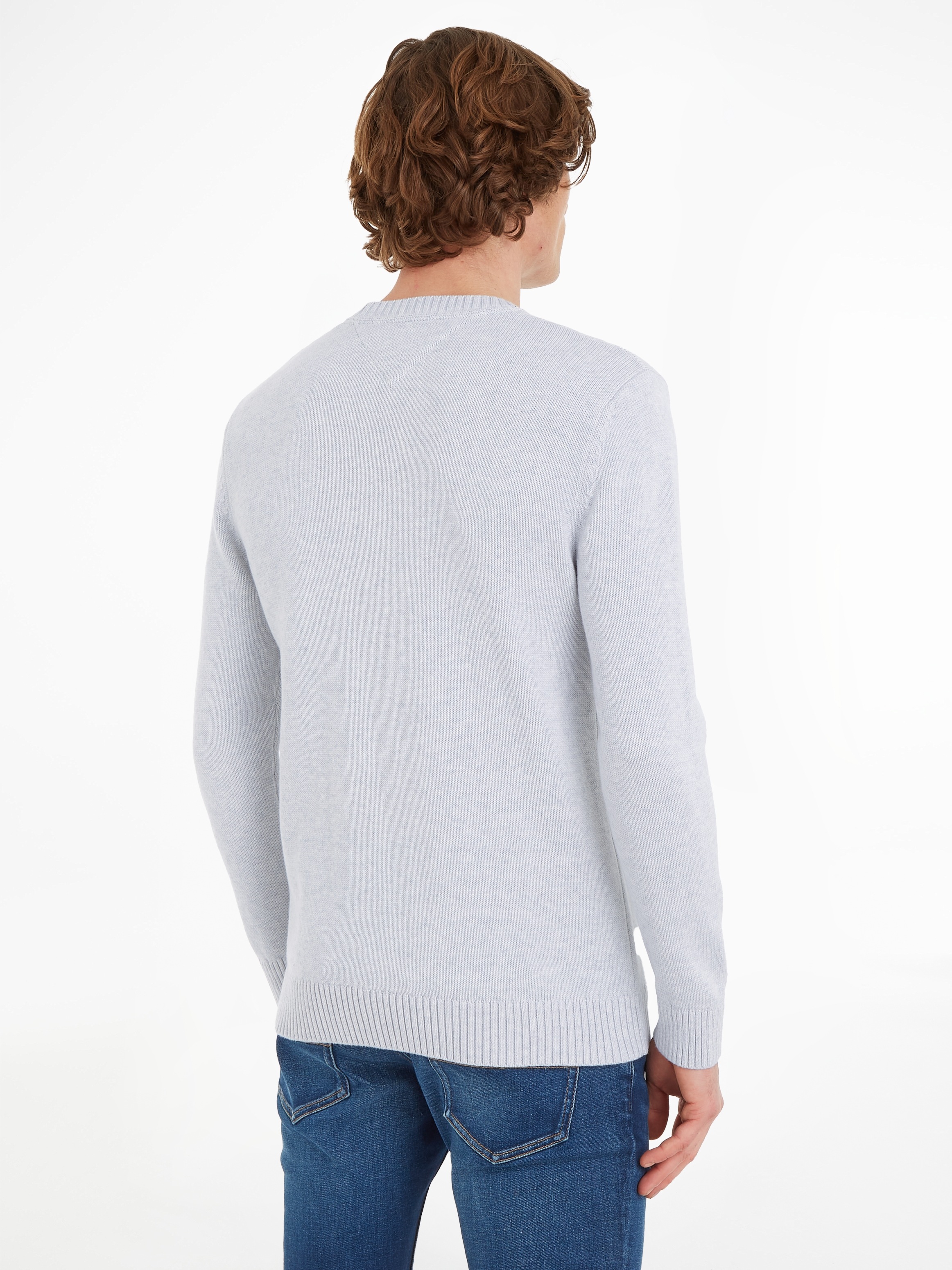 Tommy Jeans Strickpullover "TJM ESSENTIAL CREW NECK SWEATER" günstig online kaufen