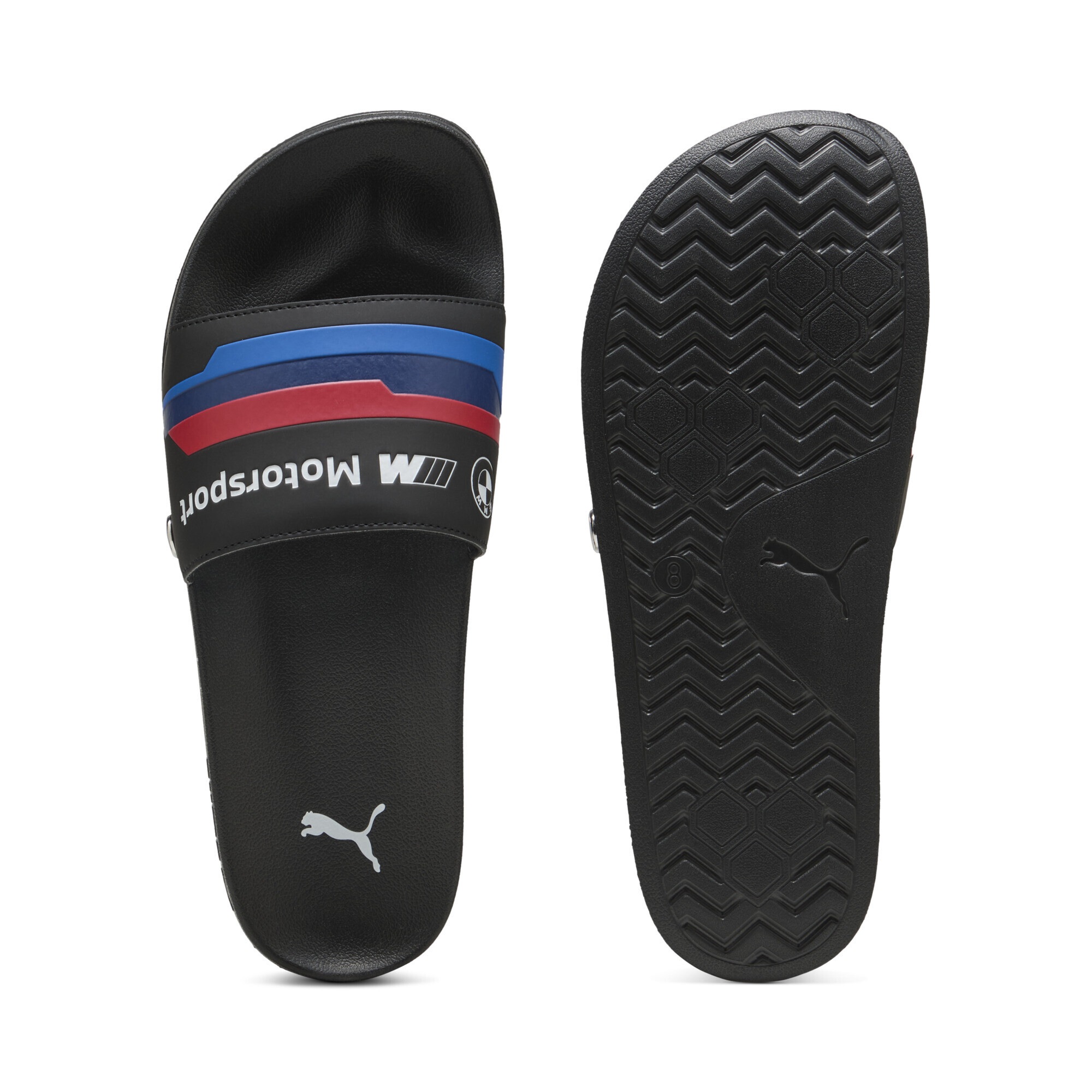 PUMA Sandale »BMW M Motorsport Logo Leadcat 2.0 Slides Erwachsene«