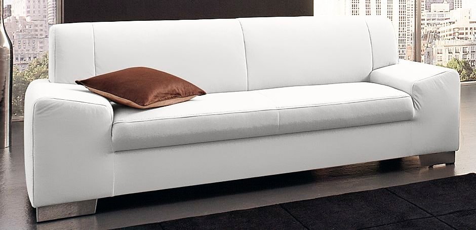 DOMO collection 3-Sitzer "Alisson zeitlose Formensprache, modern flache Arm günstig online kaufen