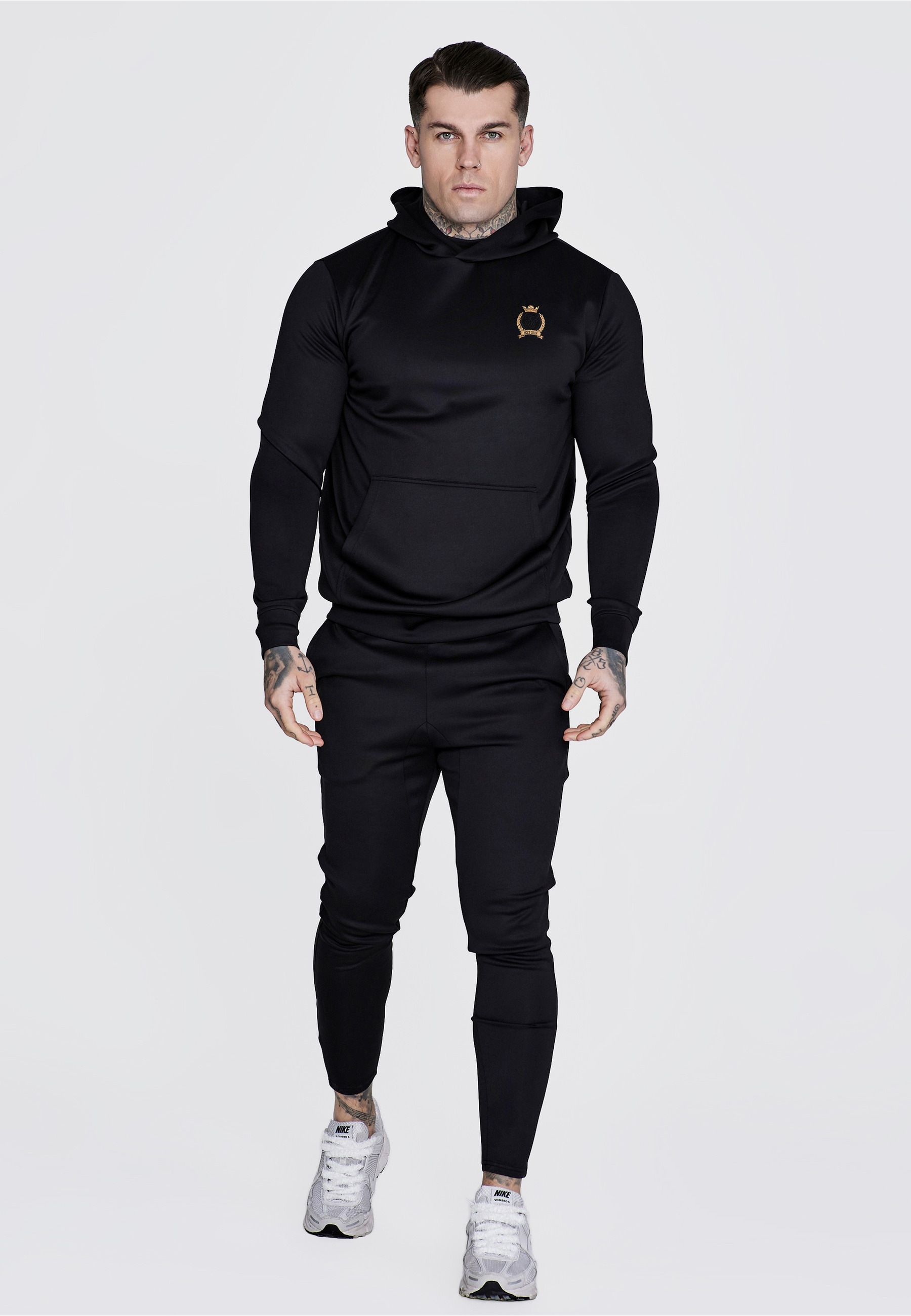 Siksilk Rundhalspullover »SikSilk Essentials Poly Hoodie« 1