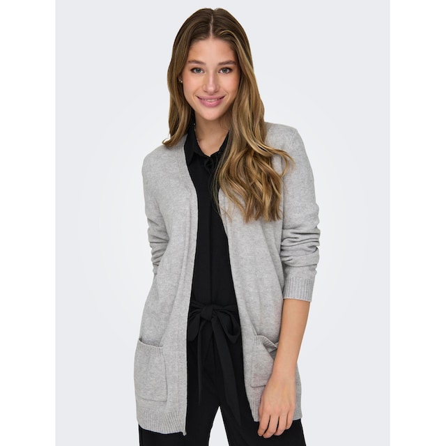 ONLY Strickjacke »ONLLESLY L/S OPEN CARDIGAN KNT NOOS« für bestellen | BAUR