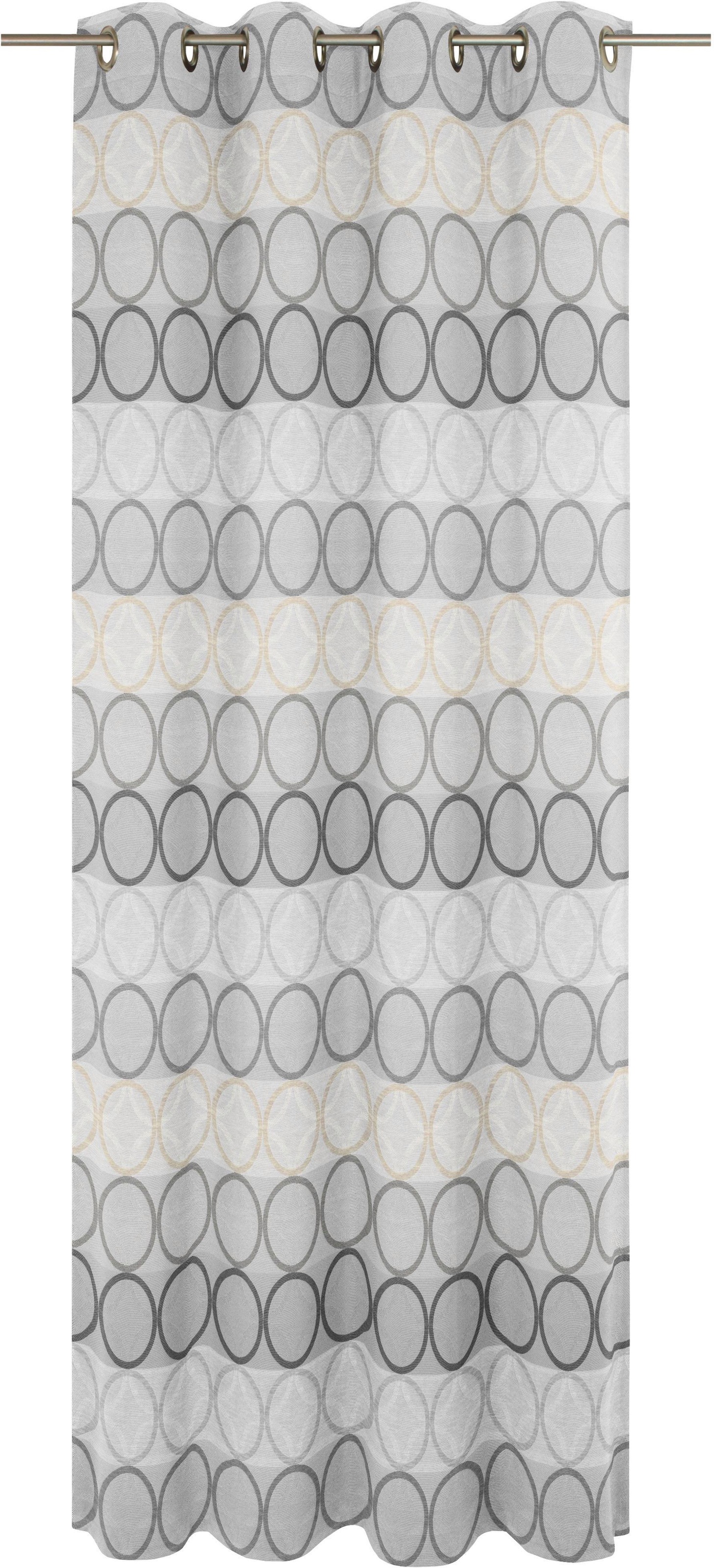 Wirth Vorhang "Zirbello" Ösen 1 Stk. tlg. günstig online kaufen