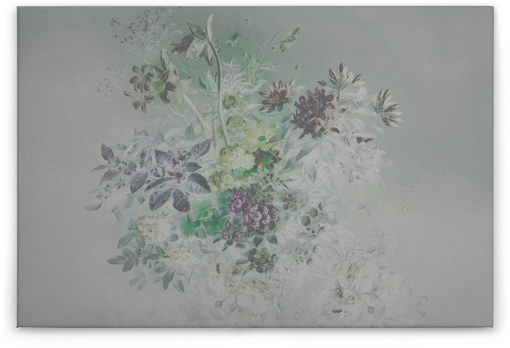 A.S. Création Leinwandbild "bouquet pastel", Kunst-Blumen-Kinder, (1 St.), günstig online kaufen