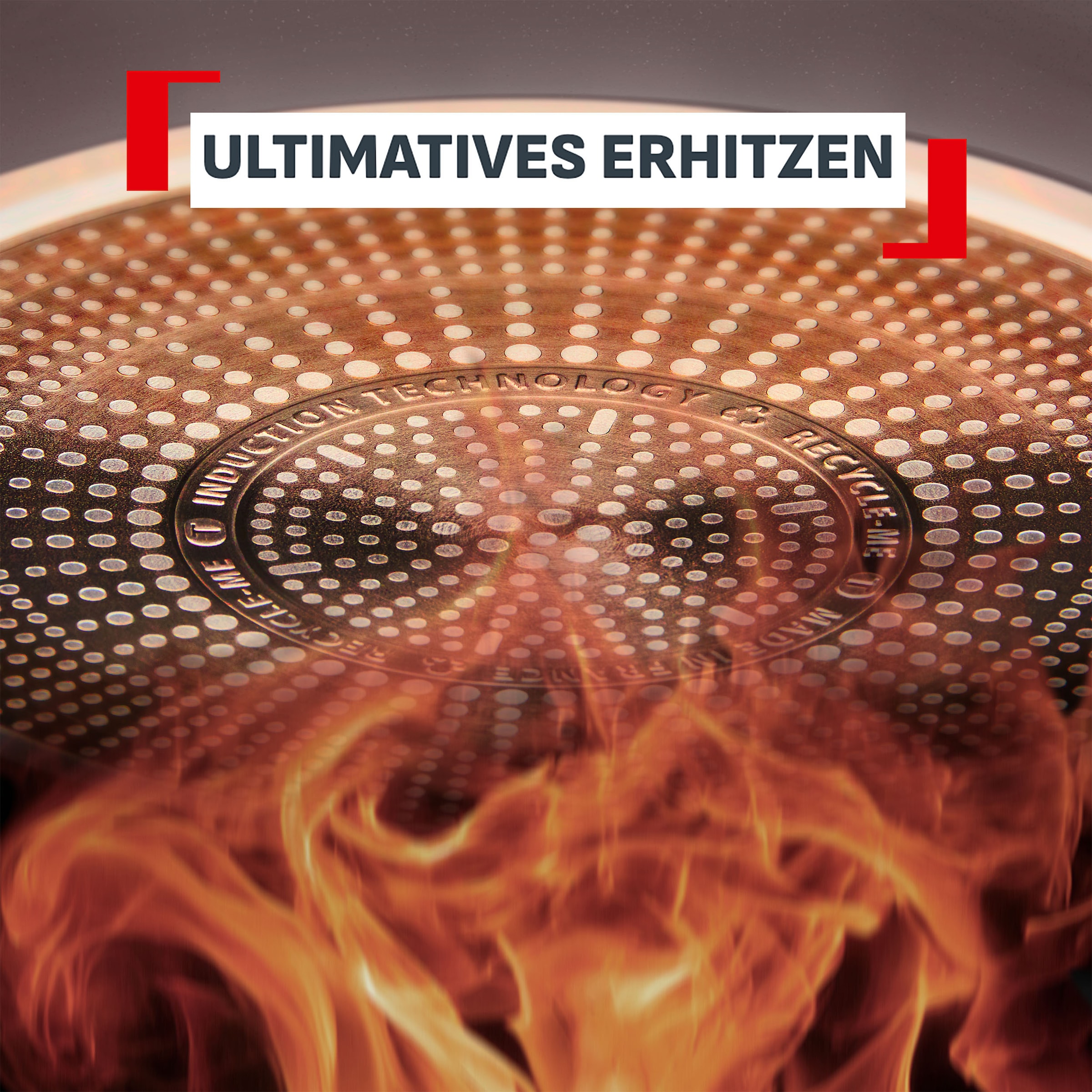 Tefal Wok »Ceramic Control Grey« Aluminium 1 tlg. Keramikbeschichtung, Induktion, Thermo-Signal Temperaturanzeiger