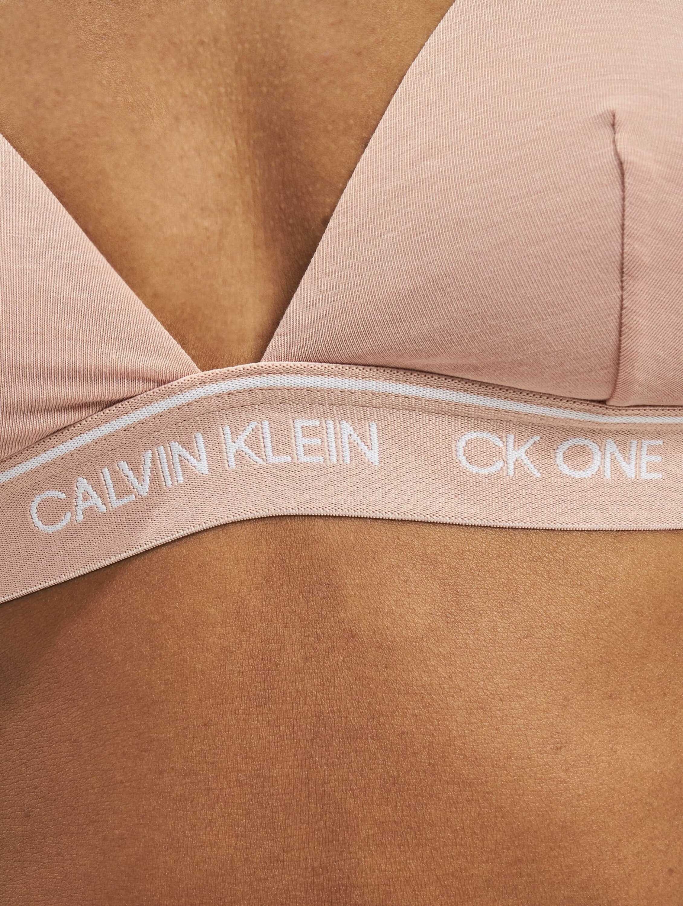 Calvin Klein Sport-BH Damen Calvin Klein Underwear Unlined Triangle  Bralette, Verstellbare Träger für perfekten Sitz