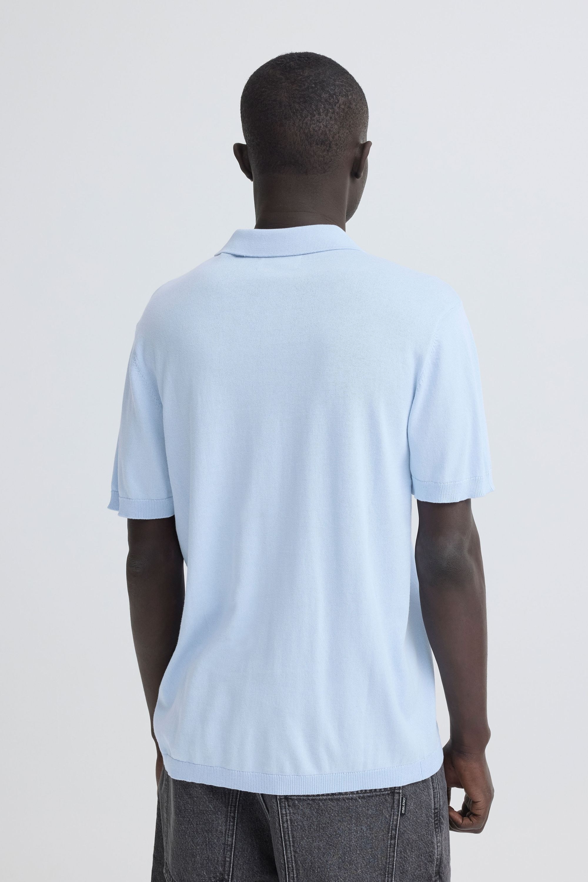 Blend Poloshirt »BHDao Polo« Modernes Feinstrick-Shirt mit V-Ausschnitt und Polokragen