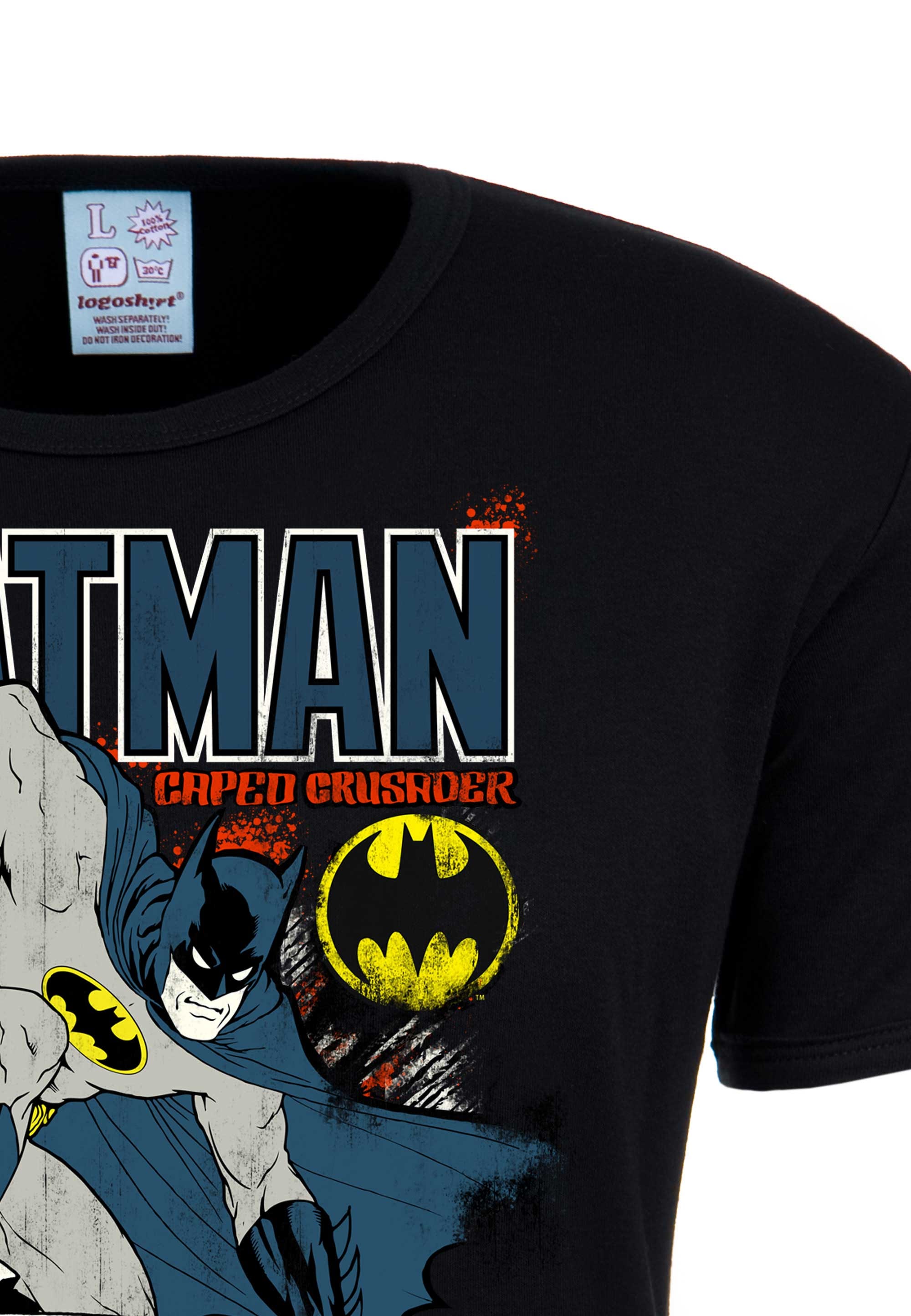 LOGOSHIRT T-Shirt »Batman«, mit lässigem Retro-Print ▷ für | BAUR
