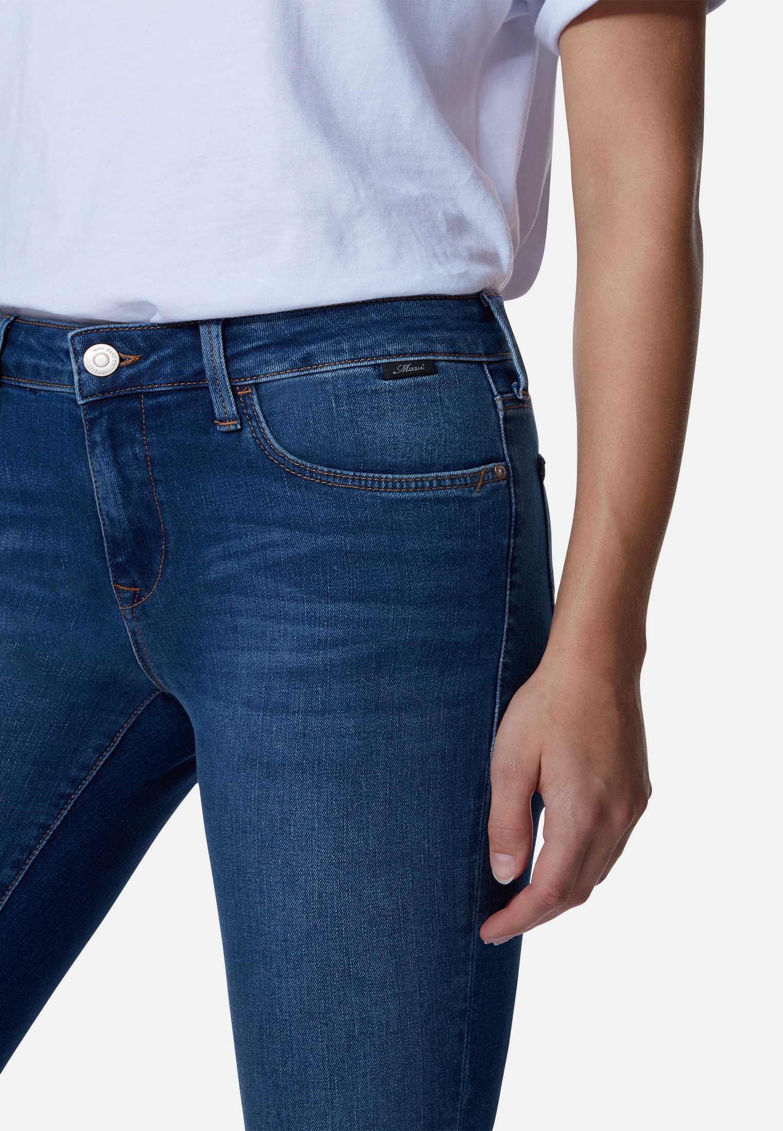 Mavi Röhrenjeans »ADRIANA«, Enge Jeans