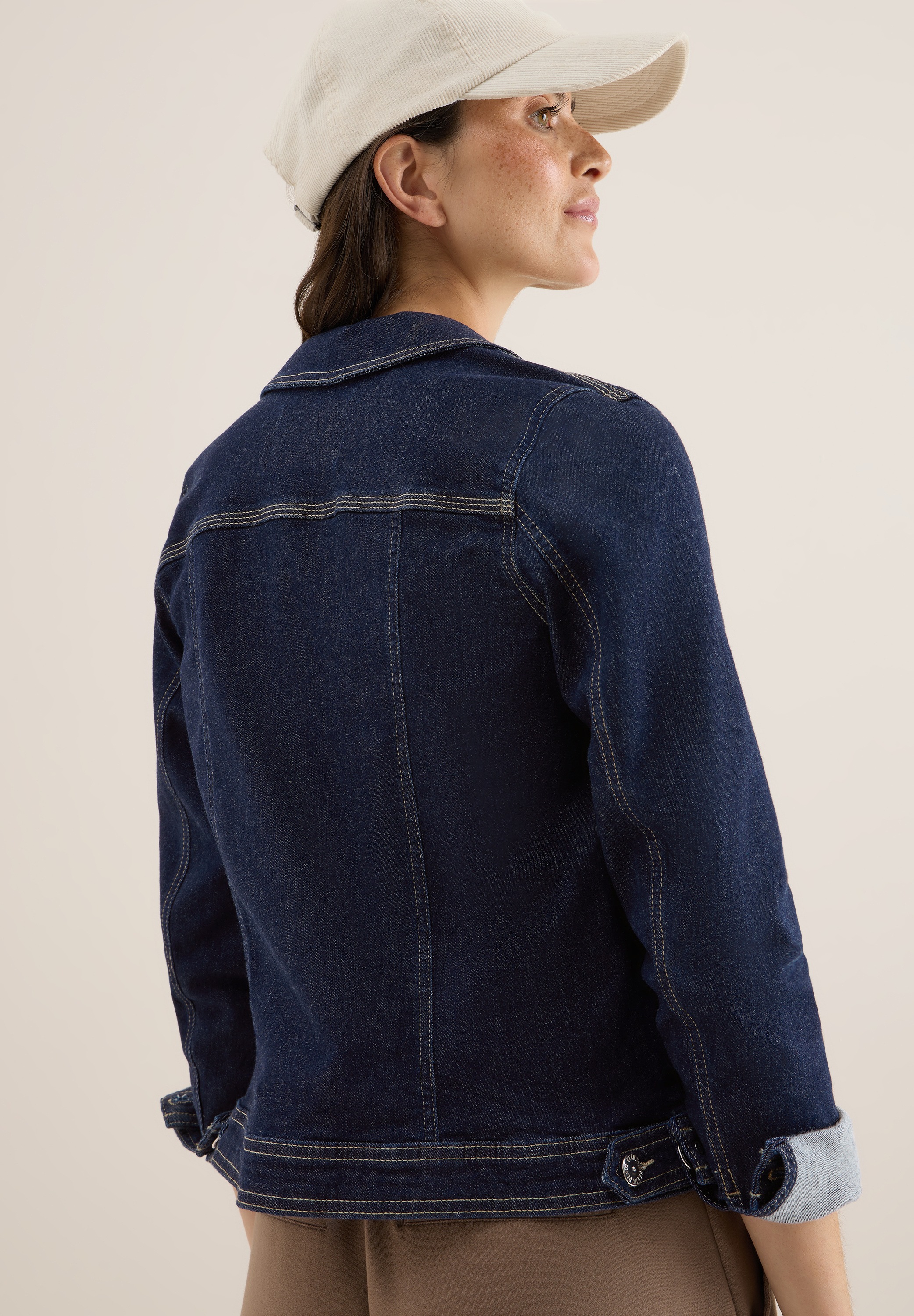 Thumbnail - Cecil Jeansjacke mit Taschen