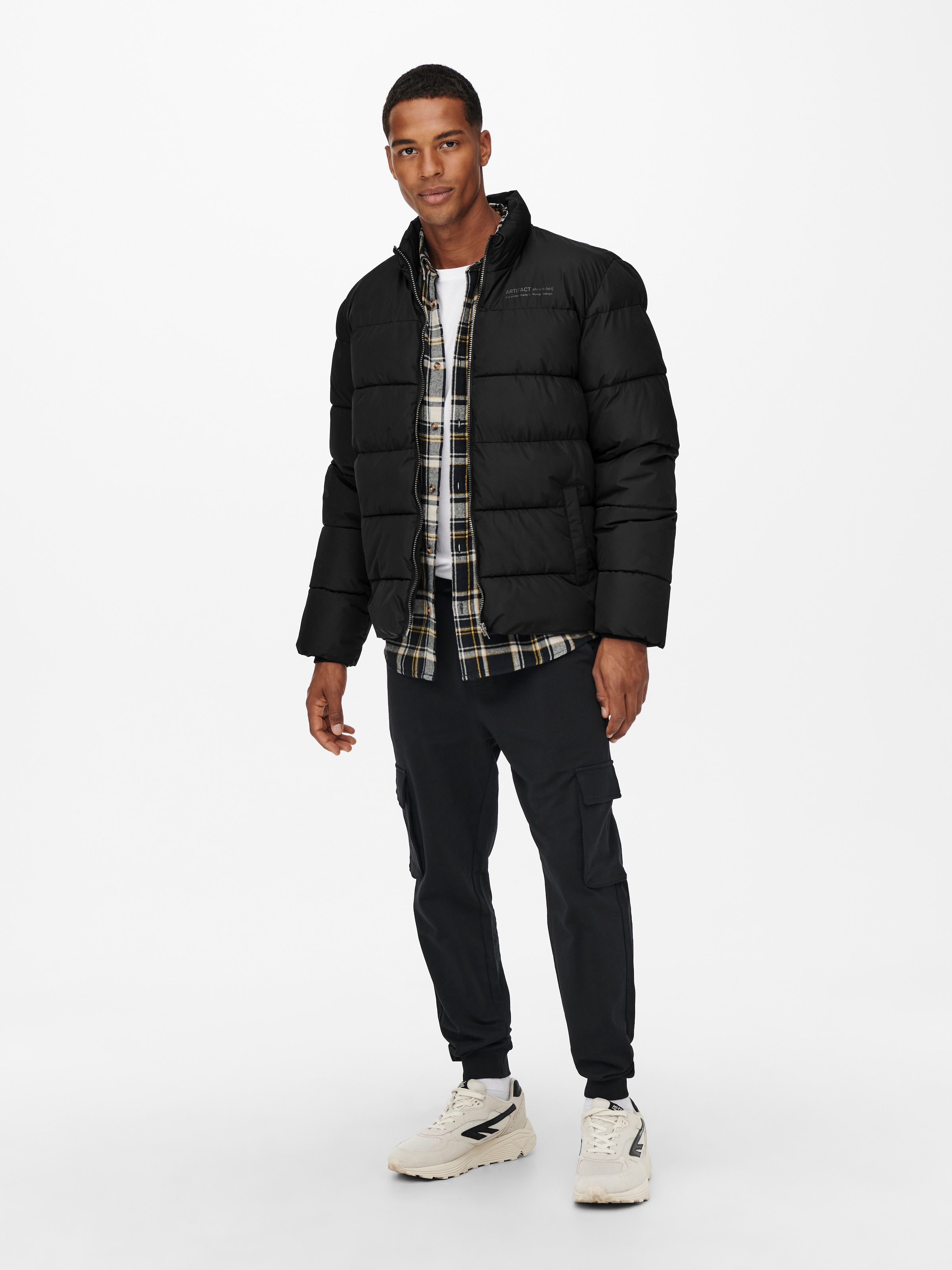 ONLY & SONS Steppjacke »ONSMELVIN LIFE  PUFFER JACKET OTW VD«