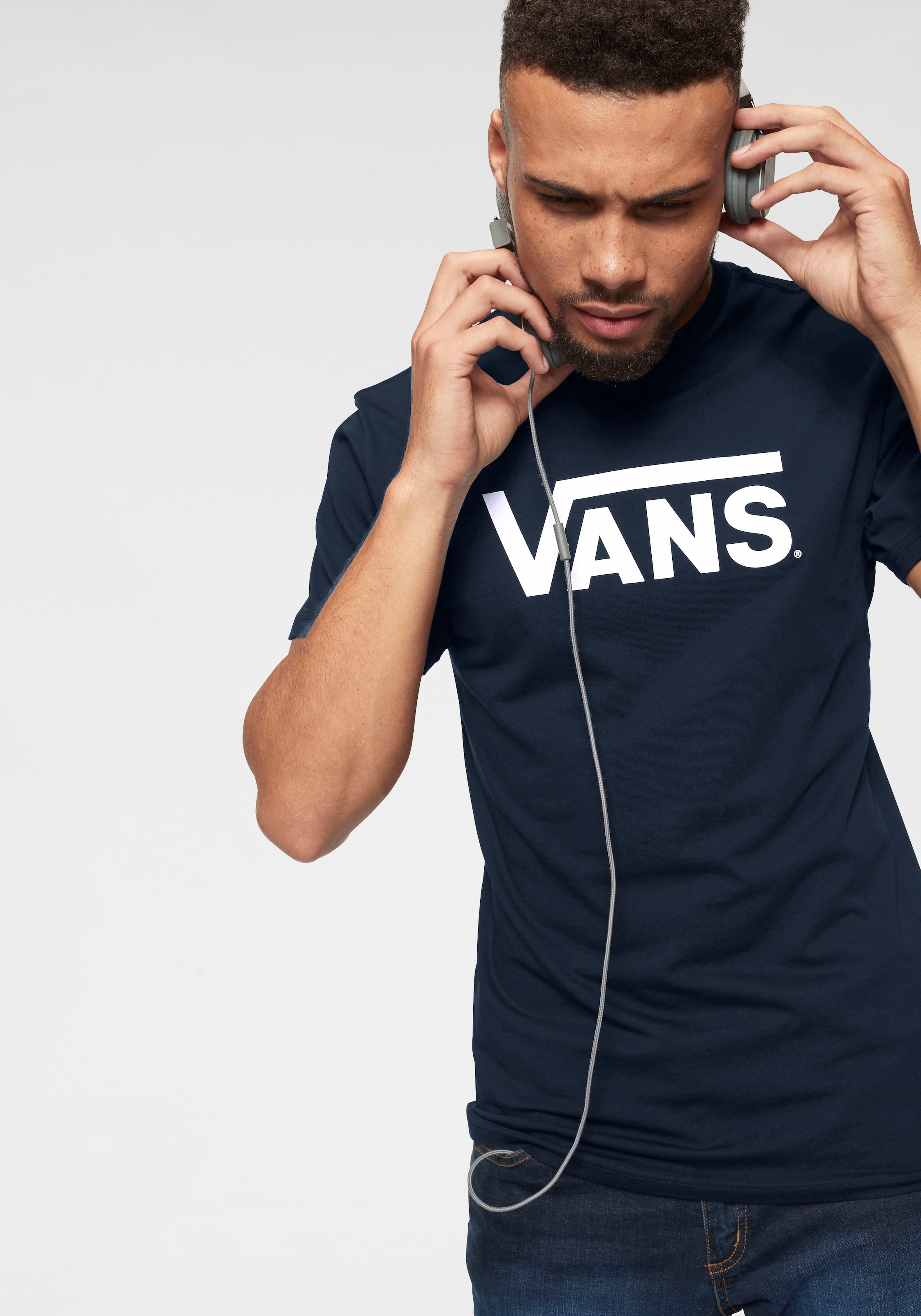 T-Shirt »MN VANS CLASSIC«, mit großem Logoprint