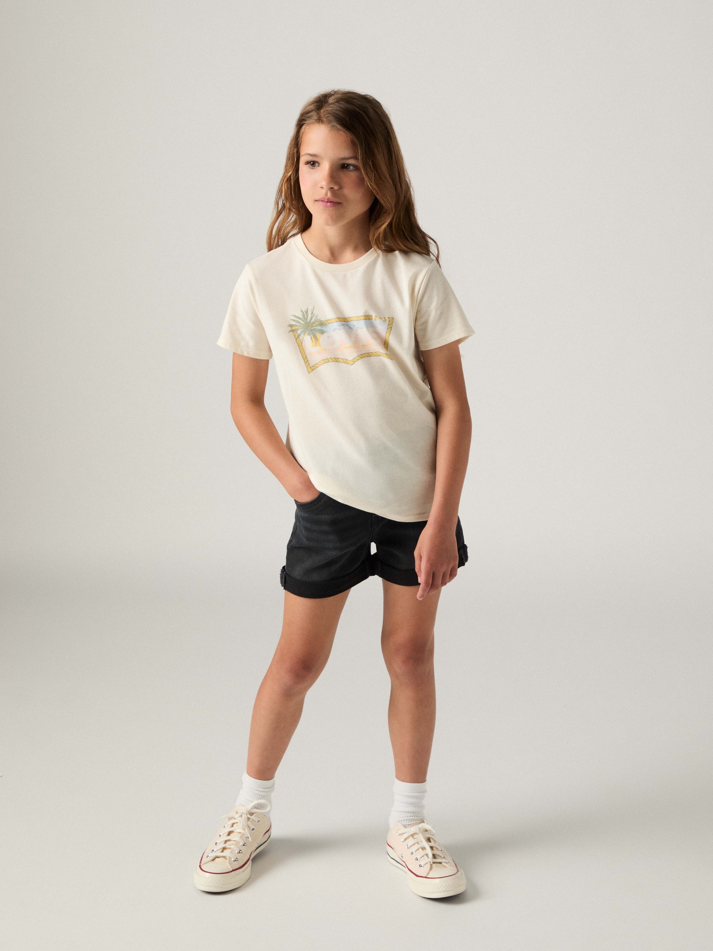 Levis Kids "LVG GIRLFRIEND SHORTS" for GIRLS