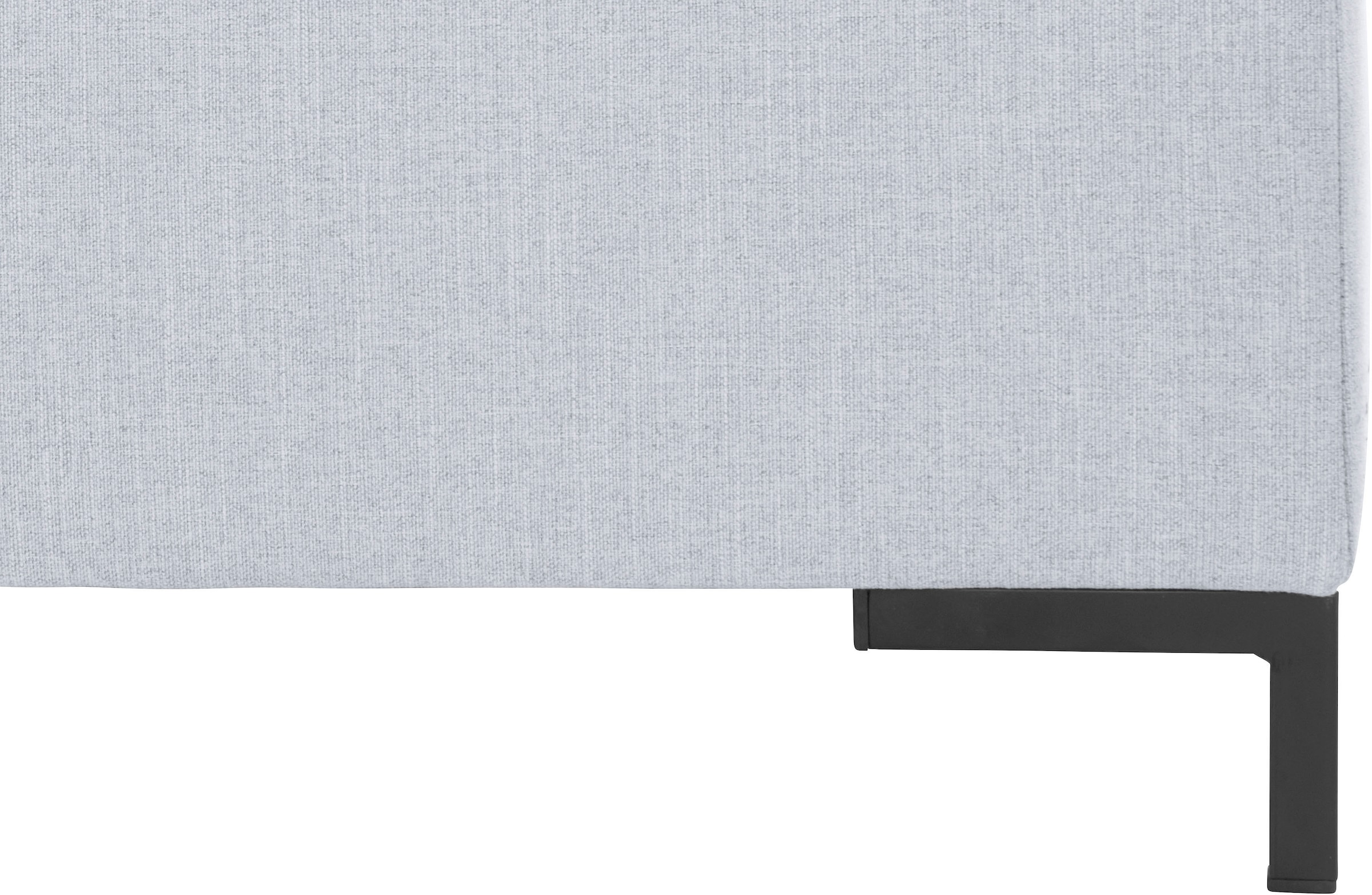 OTTO products Wohnlandschaft »Grazzo U-Form«, hochwertige Stoffe aus recyceltem Material, Steppung im Sitzbereich
