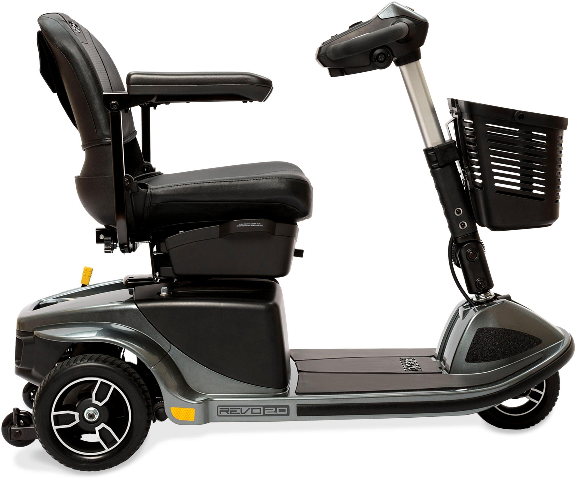 mobilis Elektromobil »M43+, kleiner Wendekreis«, mit USB-Ladebuchse, bis 170kg Zuladung, gefedert, extern ladbare Akkus