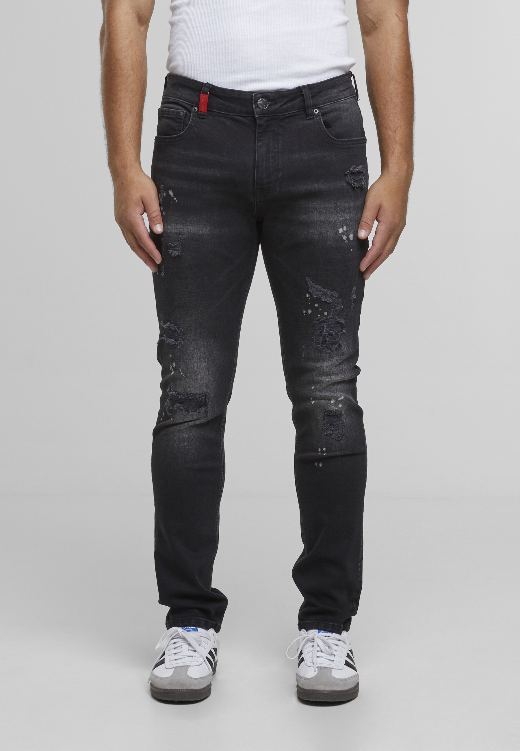 2Y Premium Bequeme Jeans »2Y Premium 2Y EMILIO RIPPED SLIM FIT JEANS«