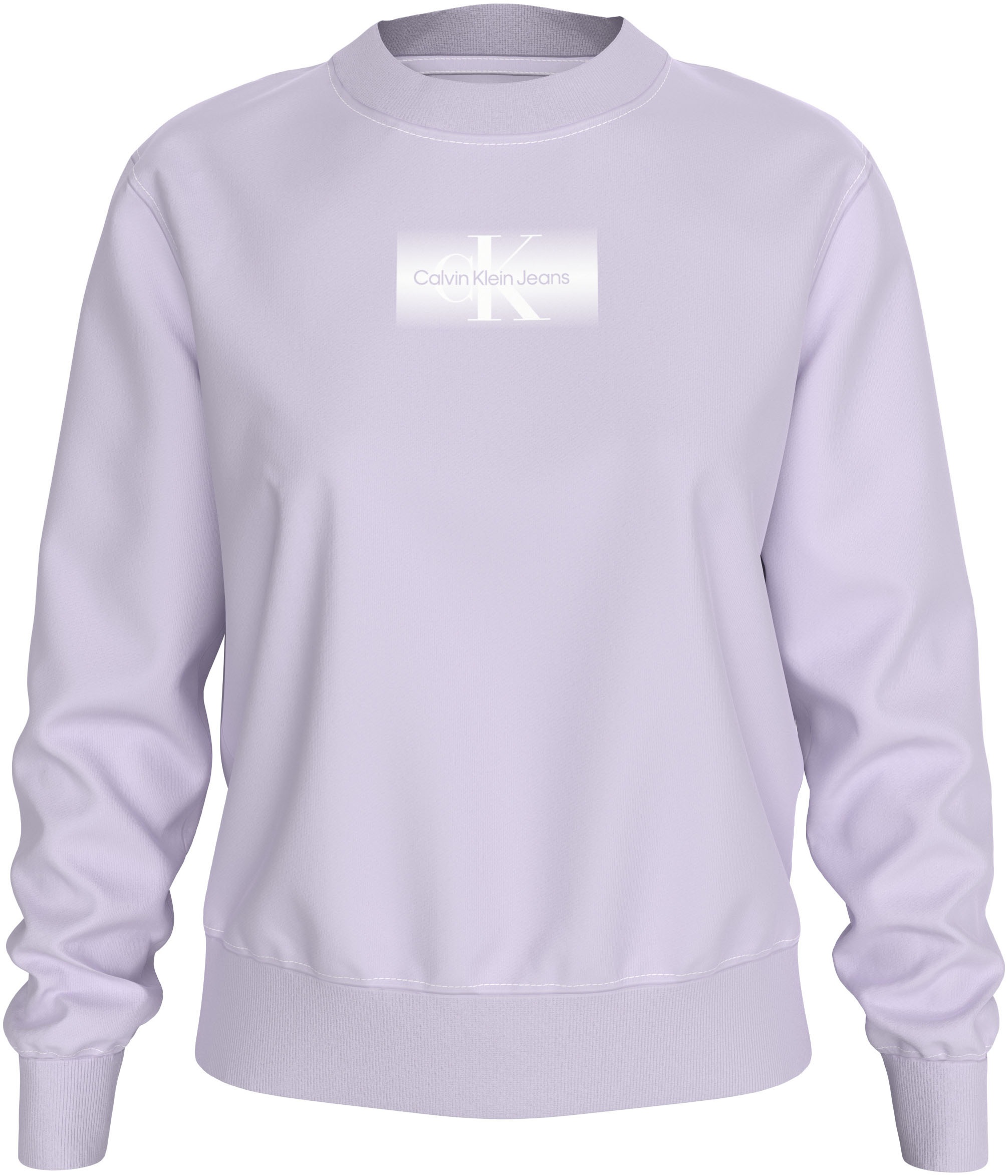 Calvin Klein Jeans Sweatshirt »OUTLINED CK REGULAR CN«, mit Logodruck