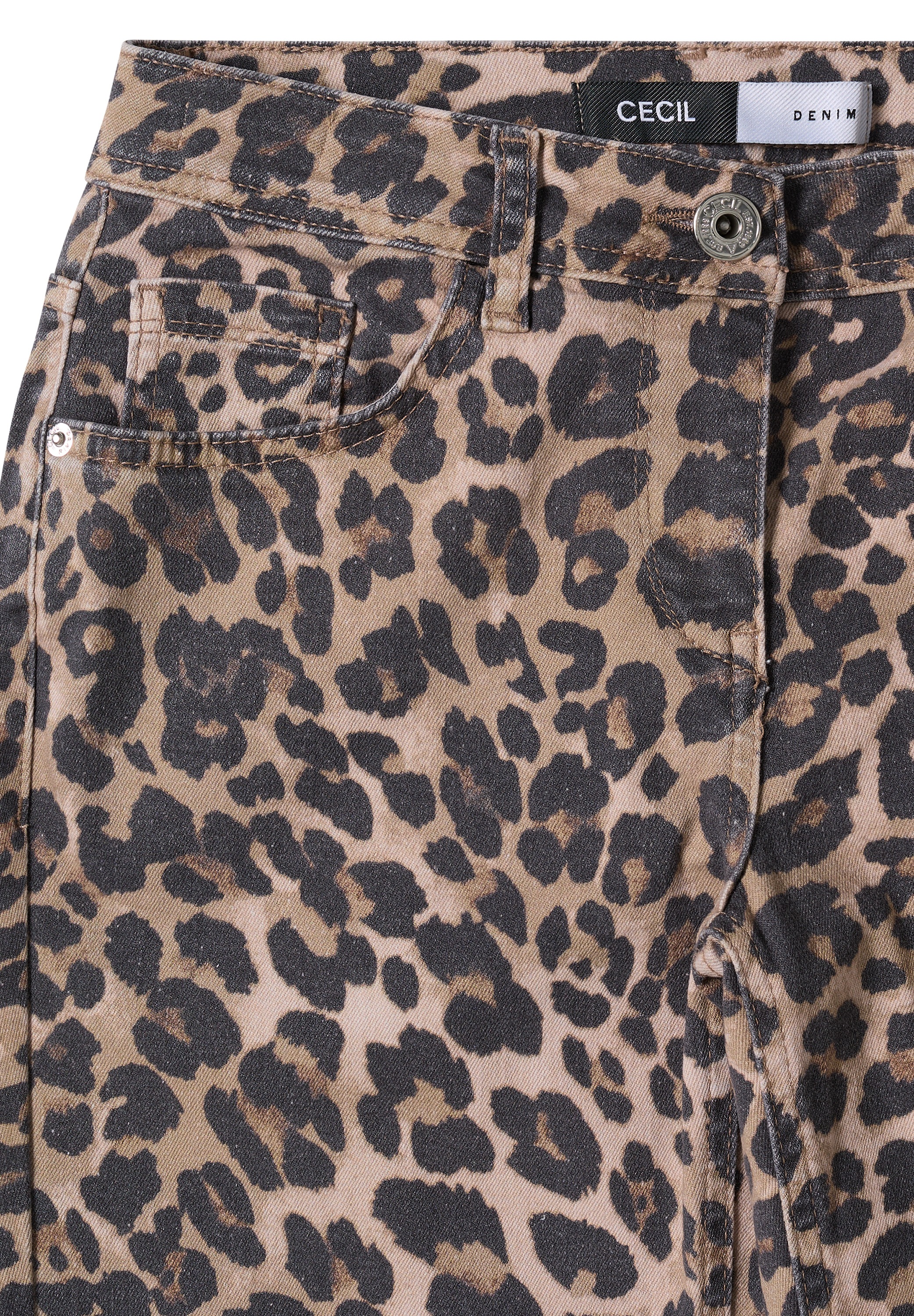 Thumbnail - Cecil Comfort-fit-Jeans 5-Pocket-Style