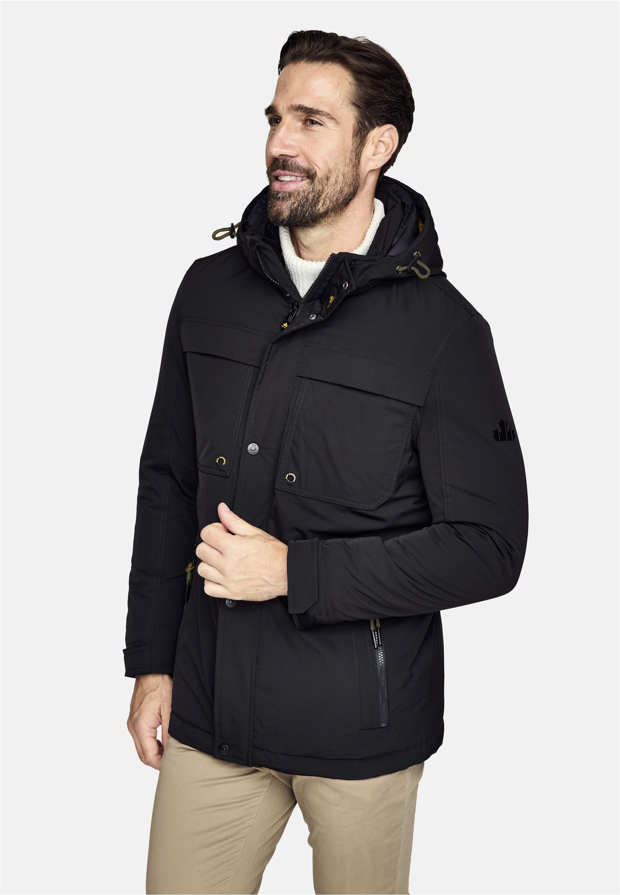 New Canadian Outdoorjacke »CO-3«, mit Fleece-Einsatz am Innenkragen