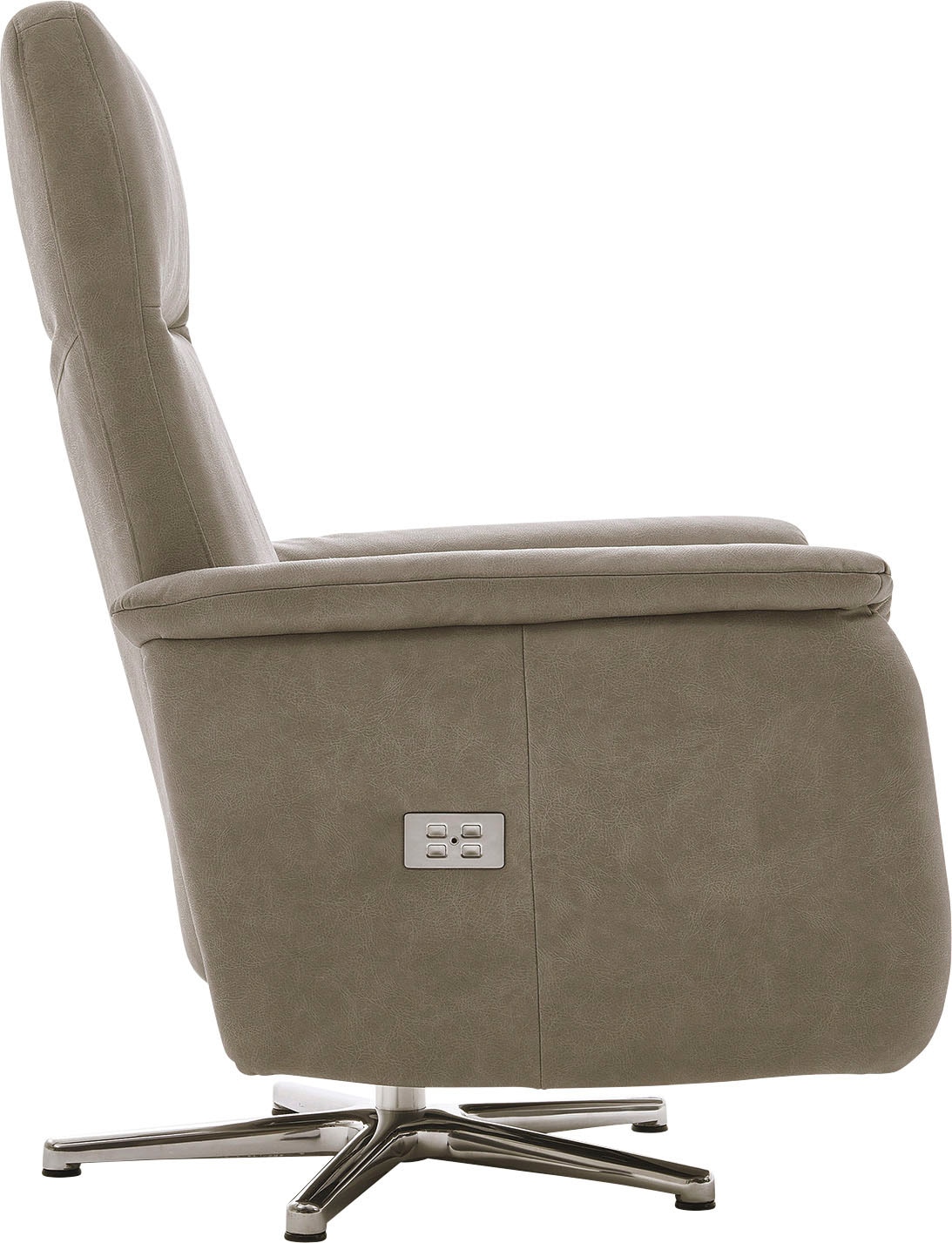 CALIZZA INTERIORS Relaxsessel »Olivin«, inklusiver stufenloser Kopfteilverstellung und mit Verstellung