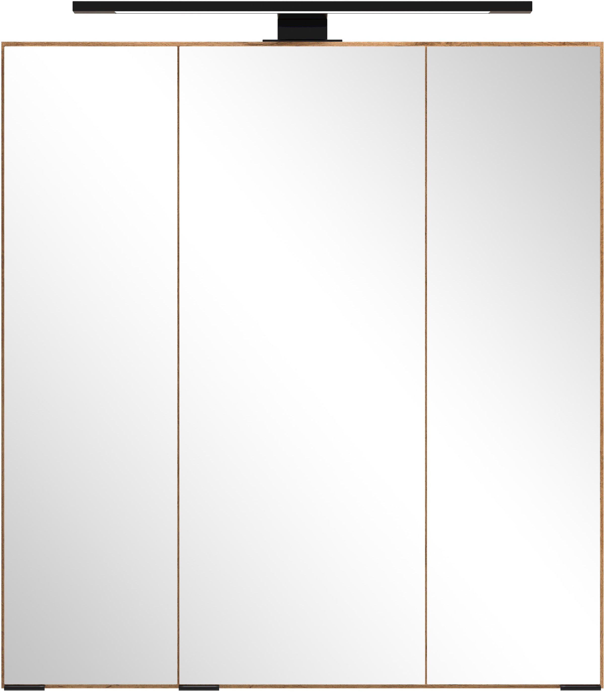 welltime Badezimmer-Set »Welltime Möbel, Carlton Unterbecken-Set 2teilig, 60 cm, gestreift«, (2 St.)