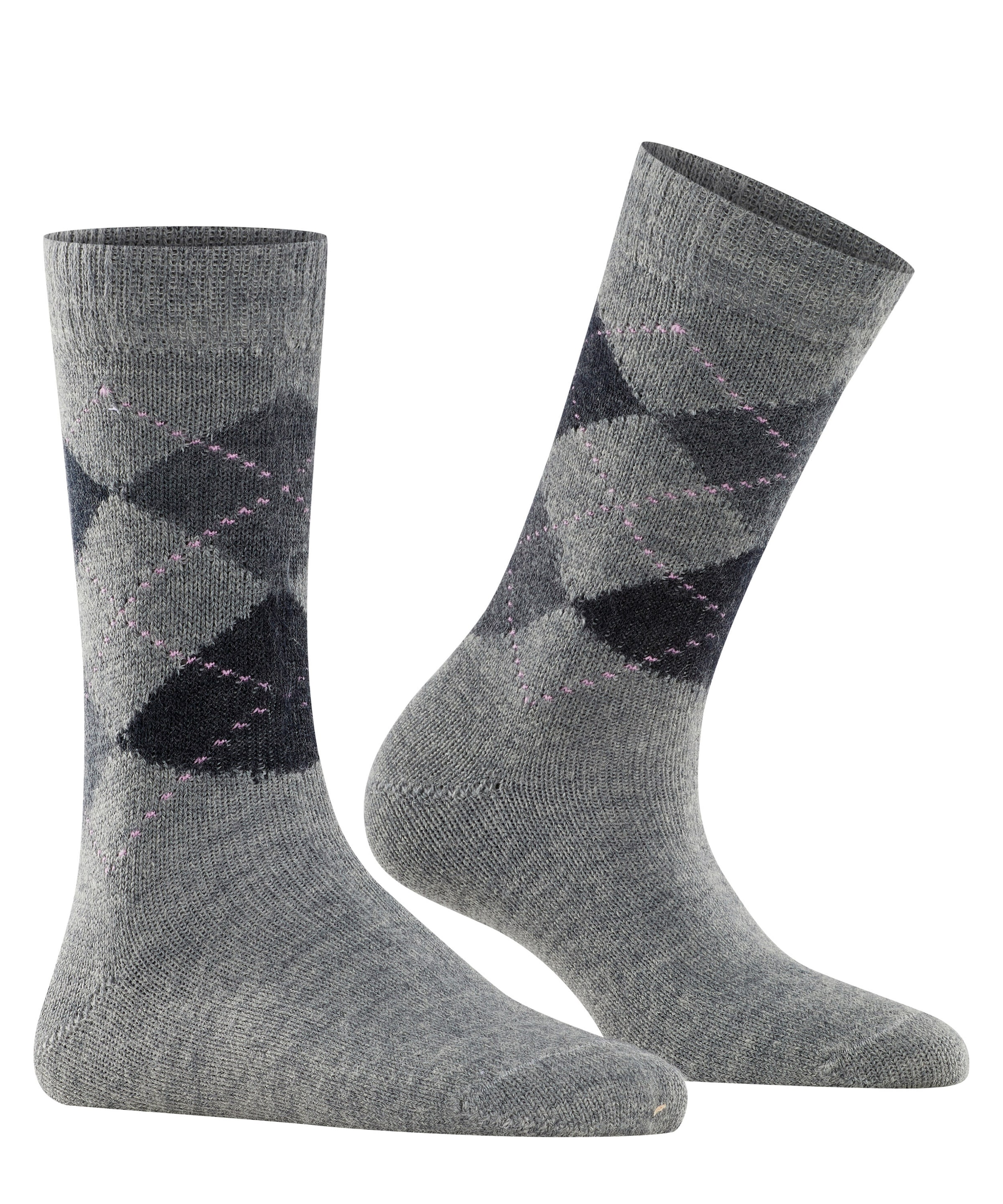 Burlington Socken »Whitby« Einheitsgröße 36-41, Argyle-Muster, weiche Haptik