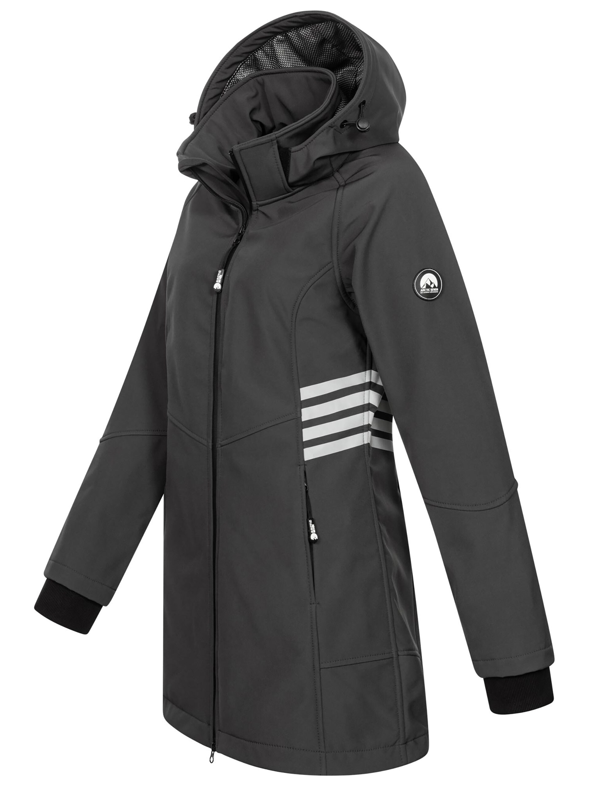 Arctic Seven Softshelljacke »ASGiuliana«, mit abnehmbarer Kapuze