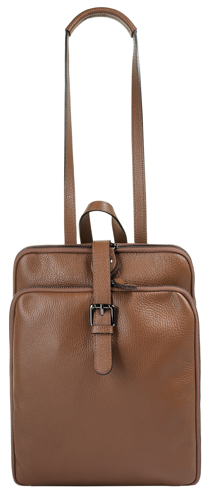 Cluty Cityrucksack, echt Leder, Made in Italy