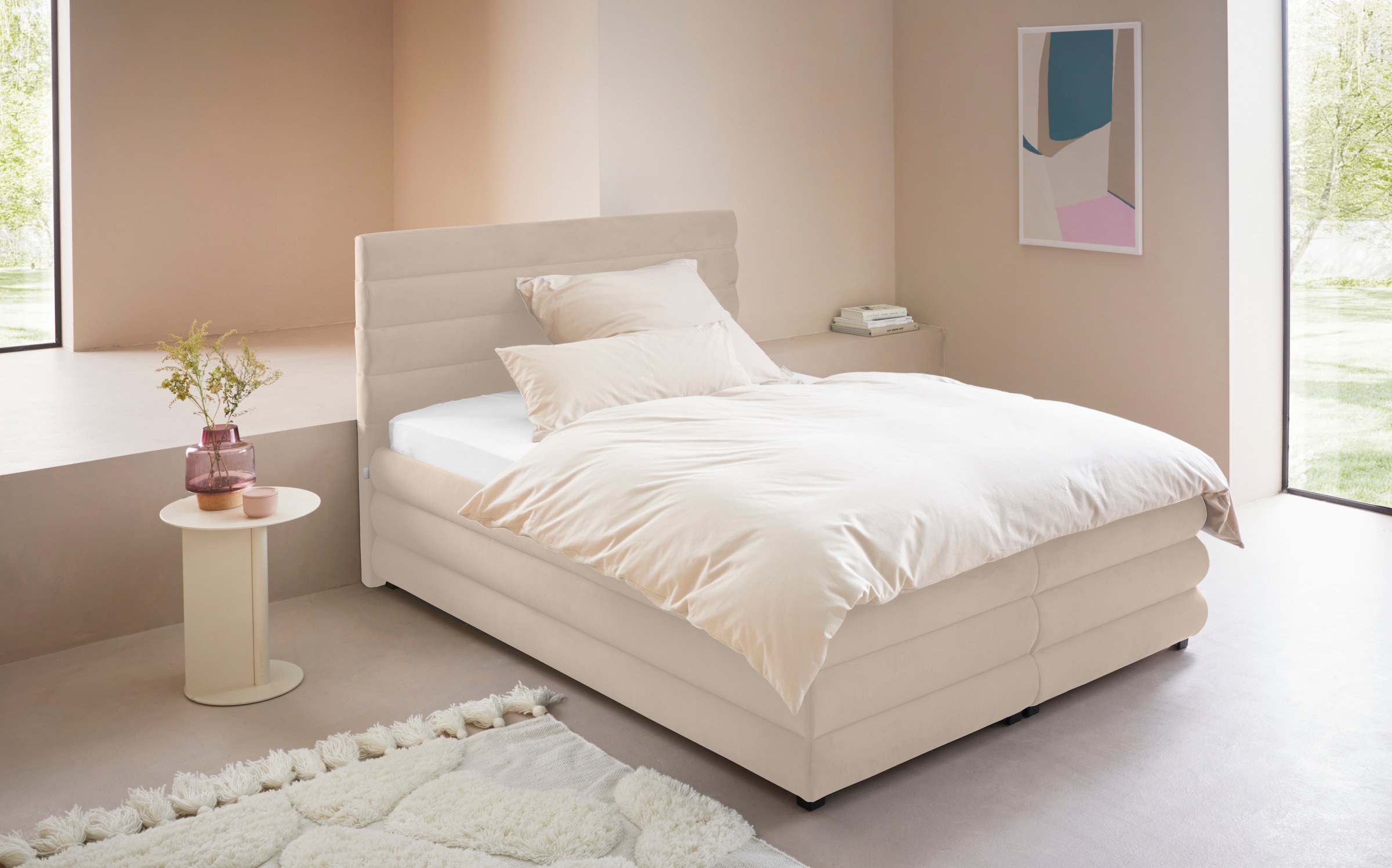 LeGer Home by Lena Gercke Polsterbett "Maylis" wahlweise mit und ohne Matratze und Lattenrost, auch in 200cm Breite