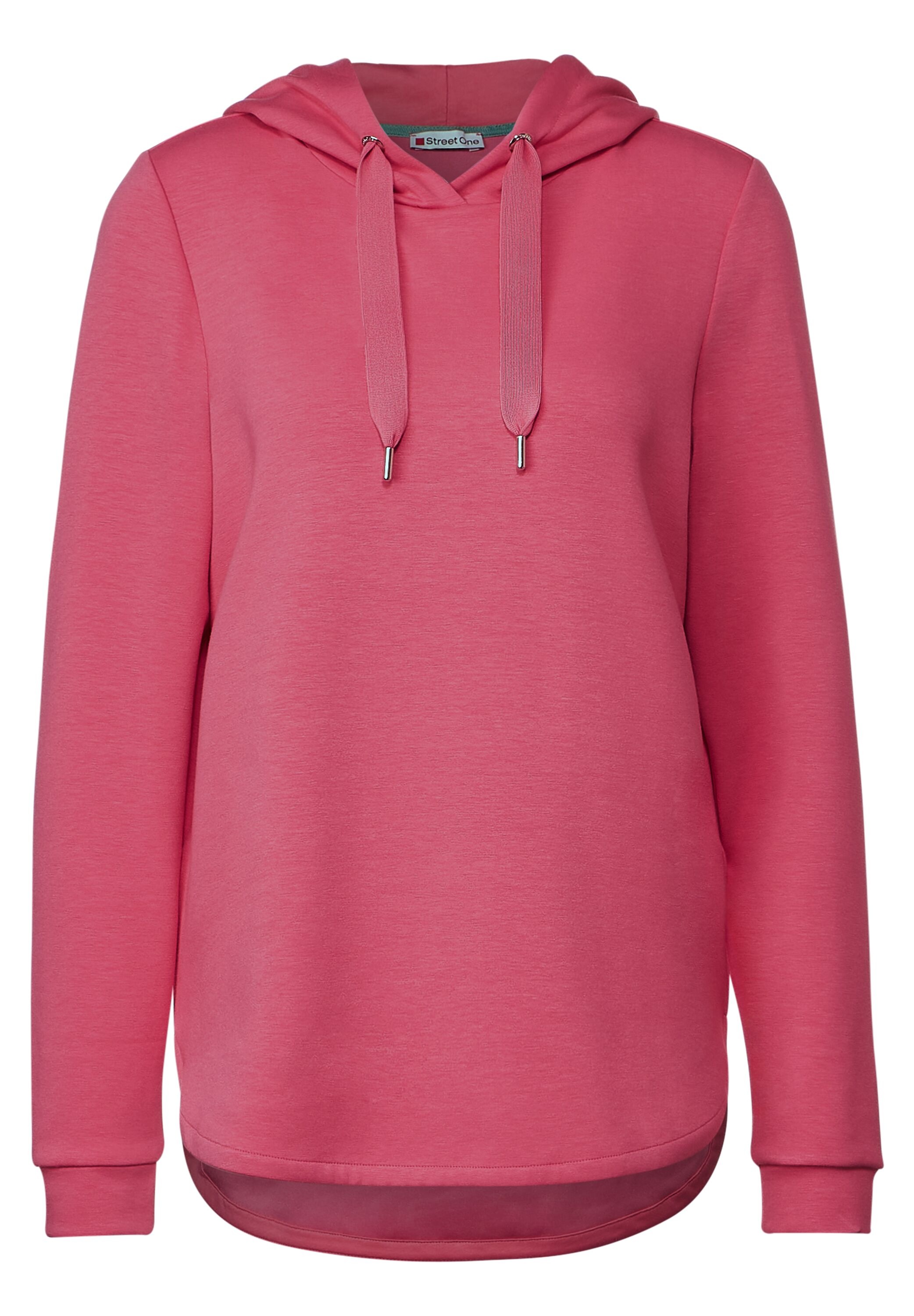 STREET ONE Hoodie, mit Kapuze mit Tunnelzugband