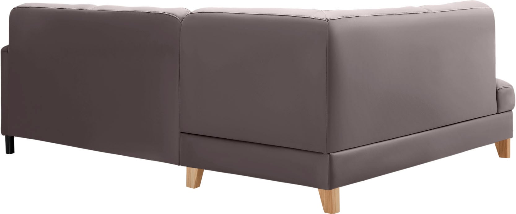 exxpo - sofa fashion Ecksofa »Elio, kompakt & bequem, zeitloses Design, Breite 228cm, L-Form« wahlweise mit Bettfunktion und Bettkasten